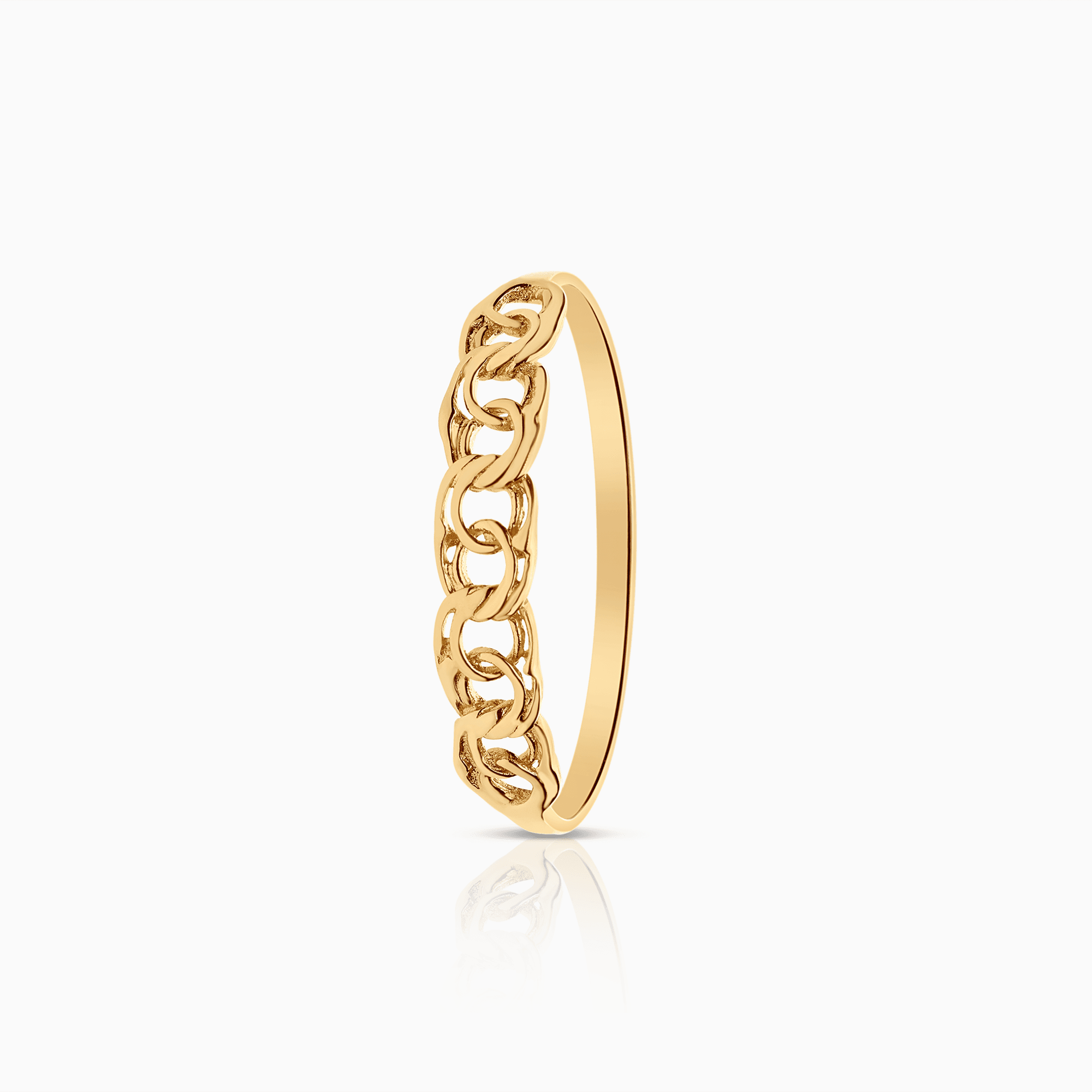 Bismarck ring 0.92g 18K gold
