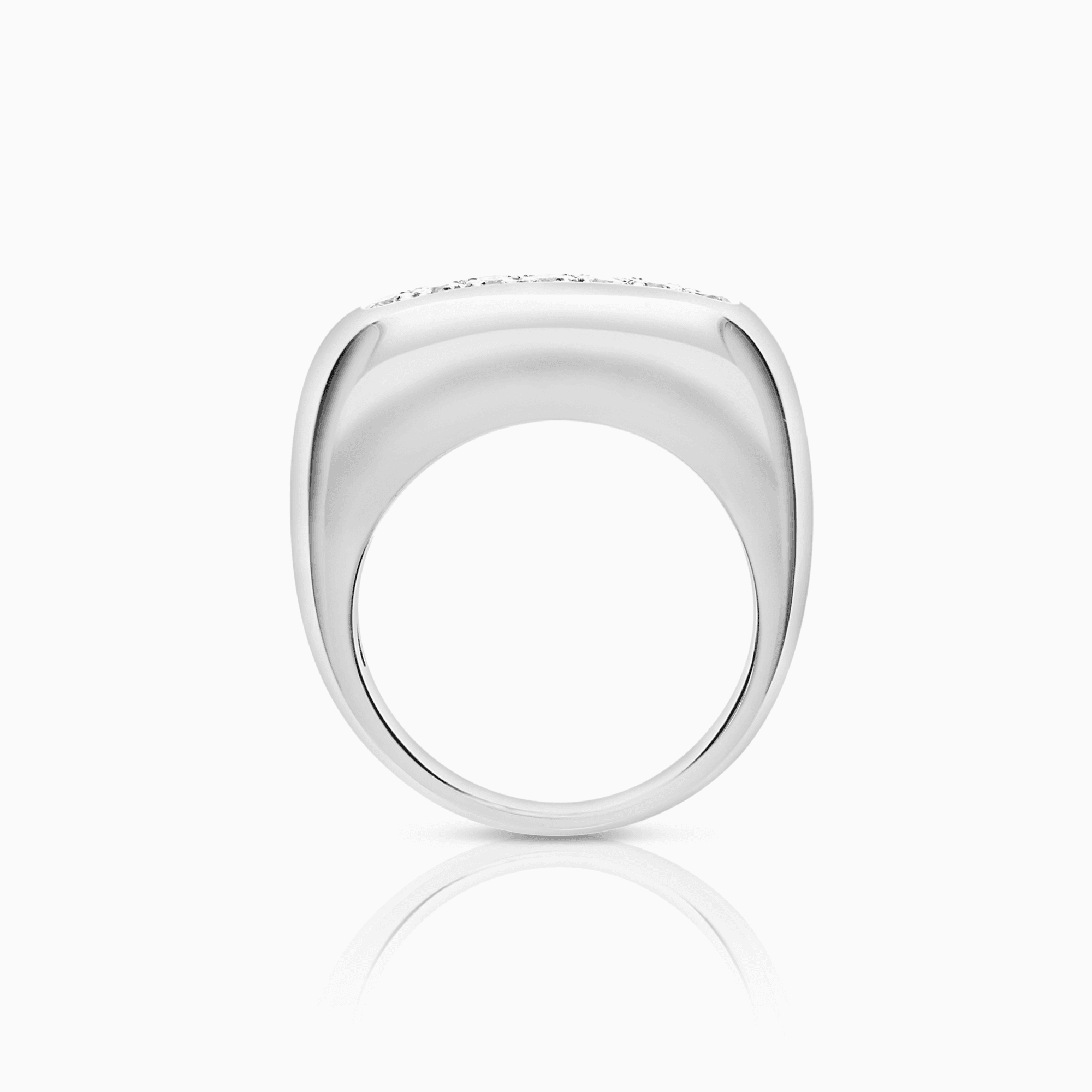Alliansring 0,21ct 18K vitguld