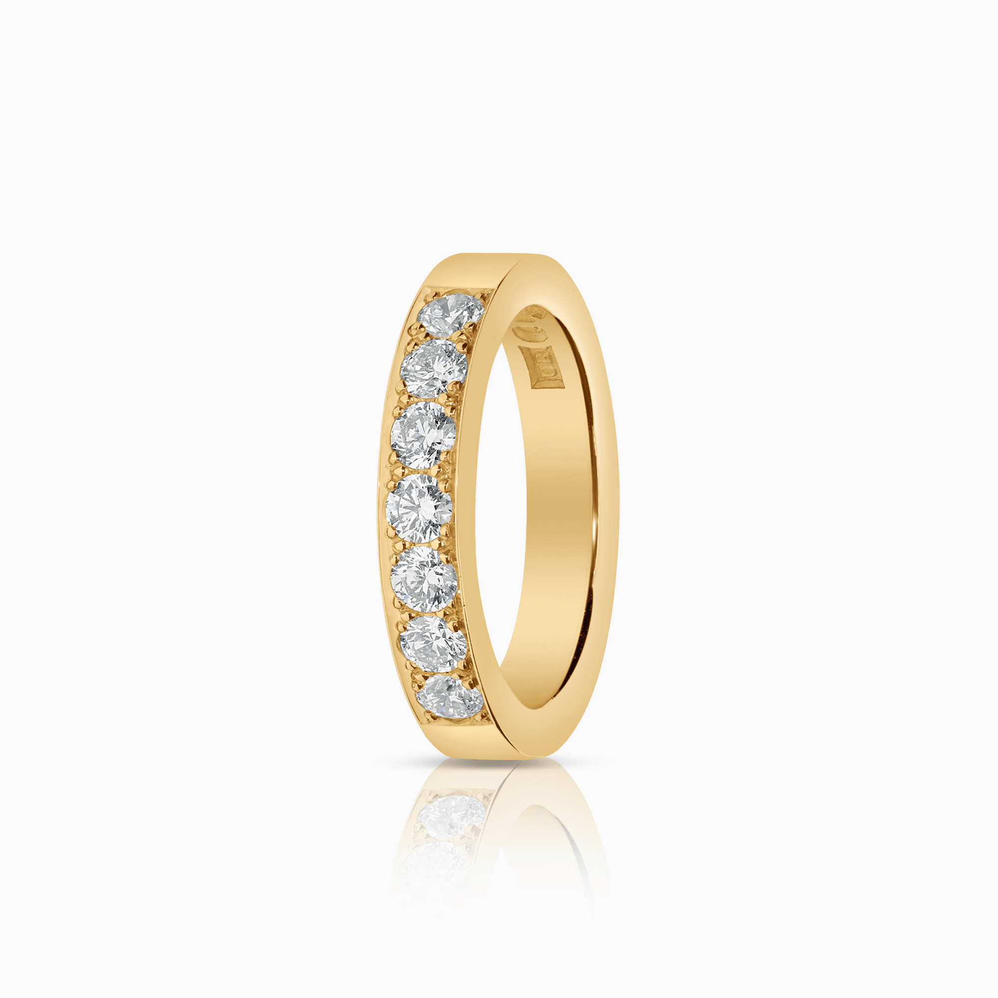 Alliansring 0,50ct 18K guld