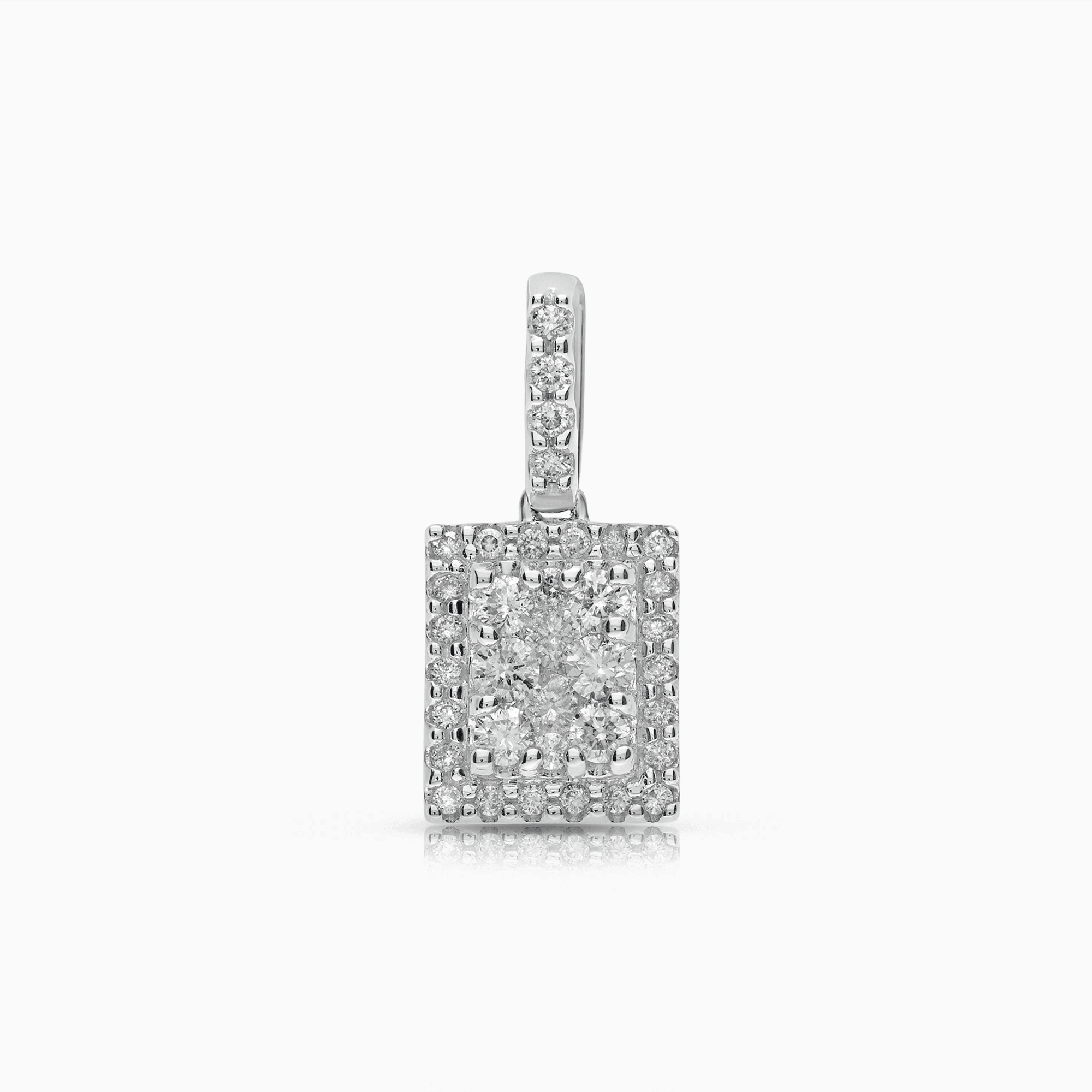Hängsmycke med diamanter 0,50ct 18K vitguld