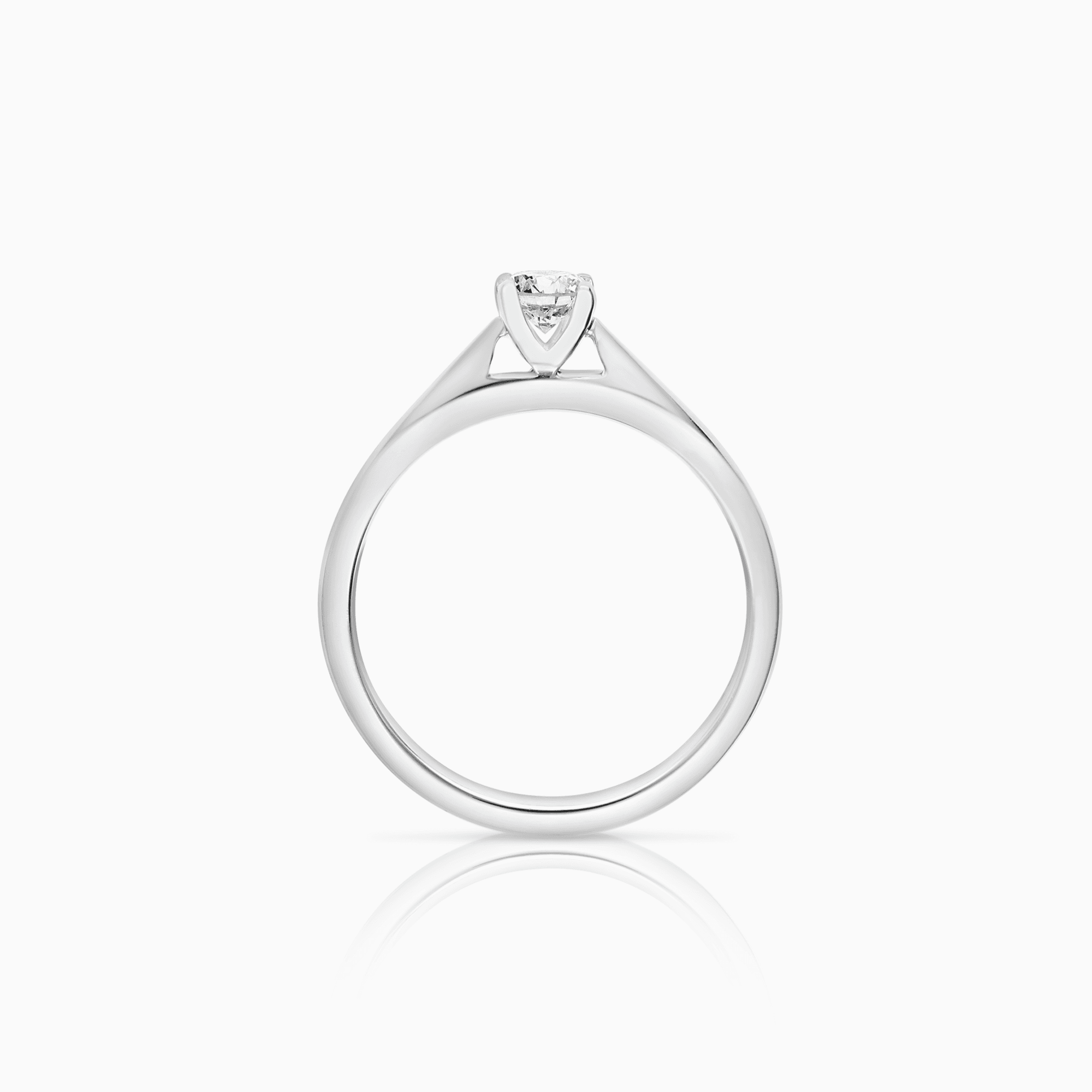 Solitärring 0,20ct 18K vitguld