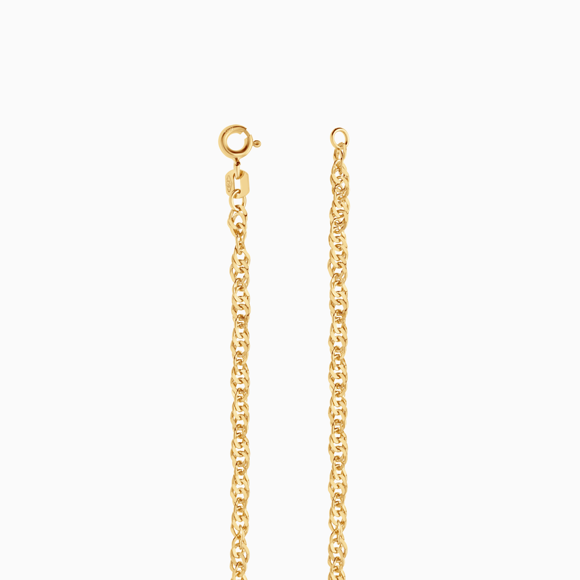 Singapore bracelet 3.00g 18K gold