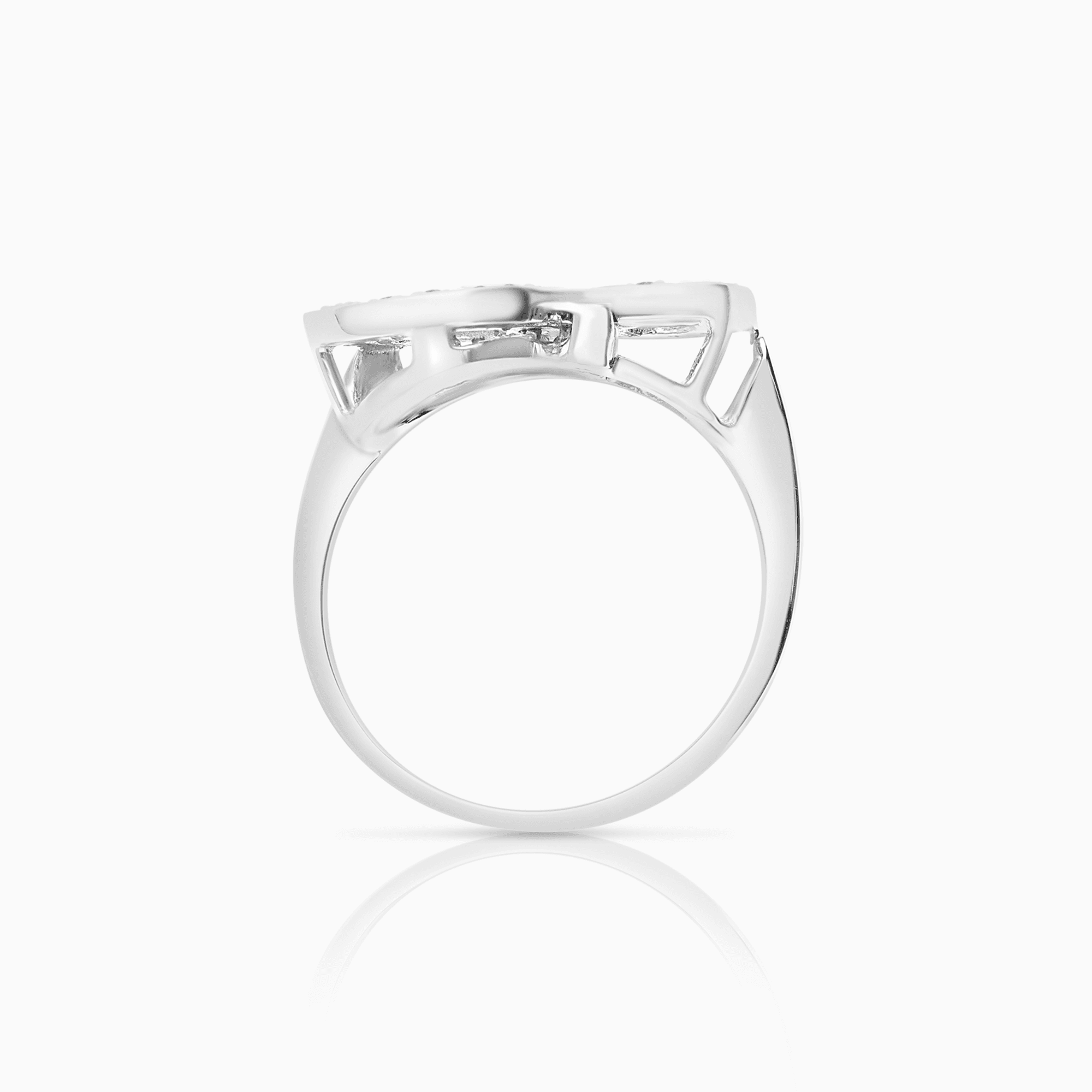 Diamantring 0,30ct 18K vitguld