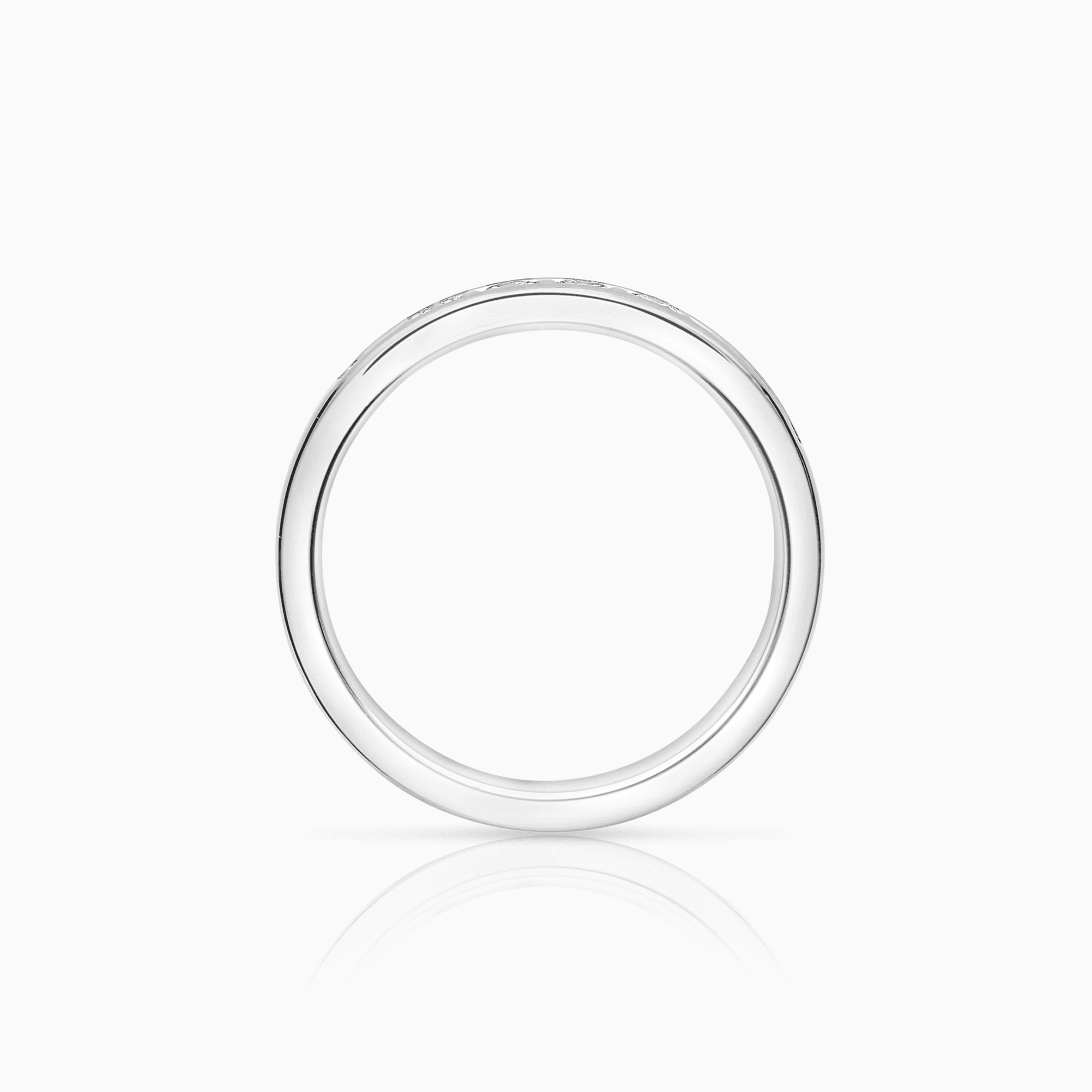 Alliansring 0,42ct 18K vitguld