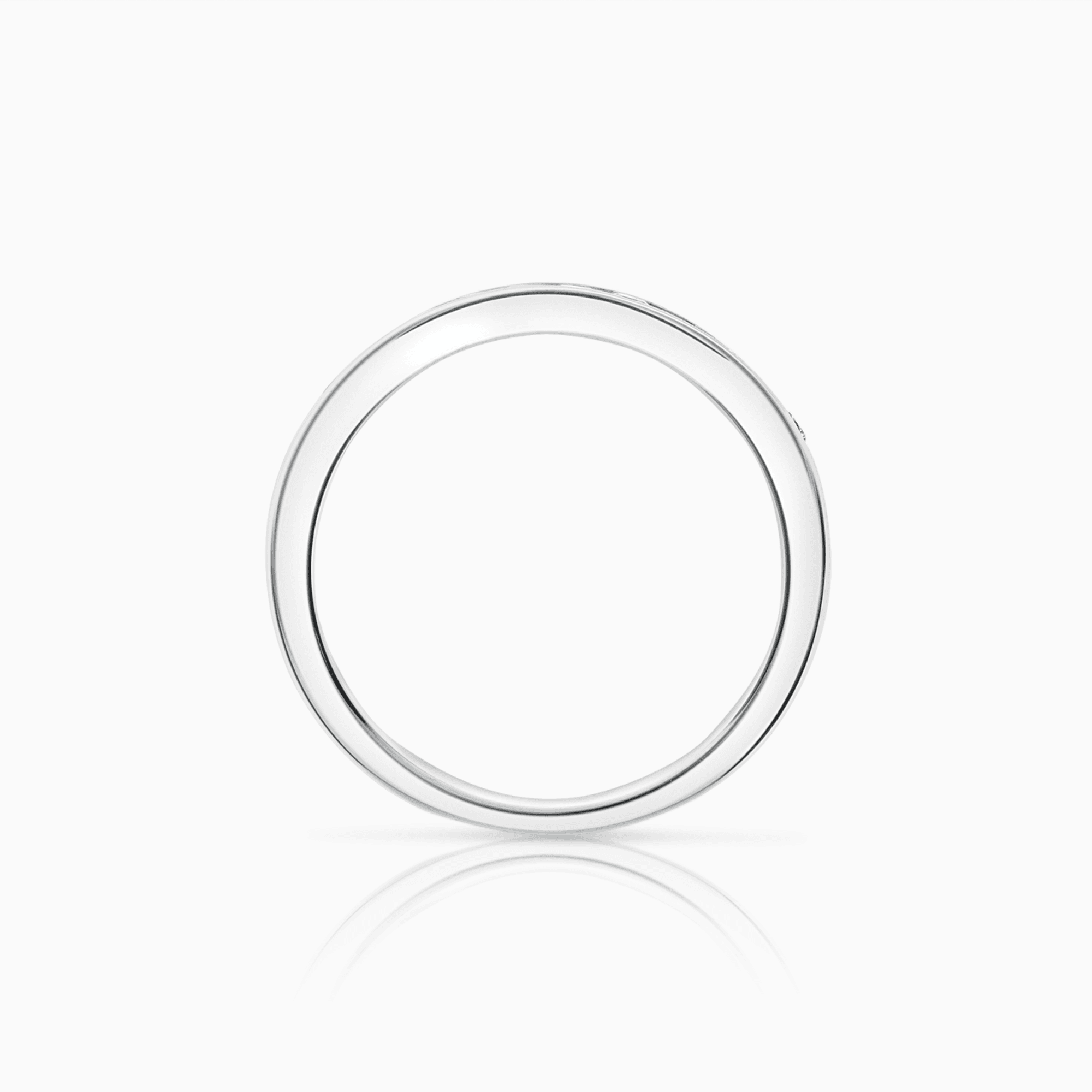 Alliansring 0,25ct 18K vitguld