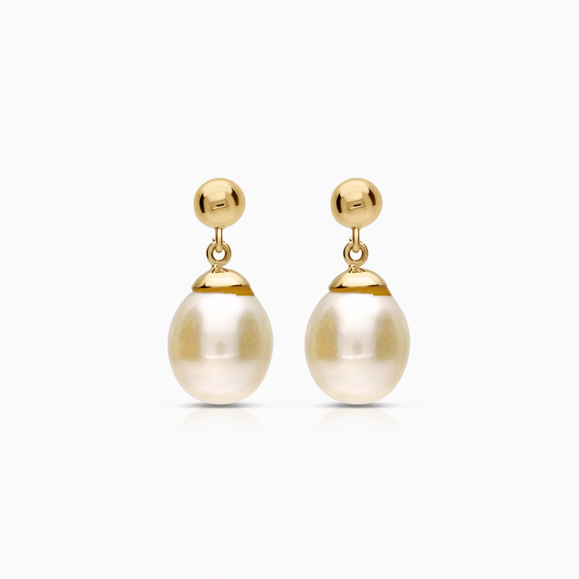 Pärlörhängen 2,56g 18K guld