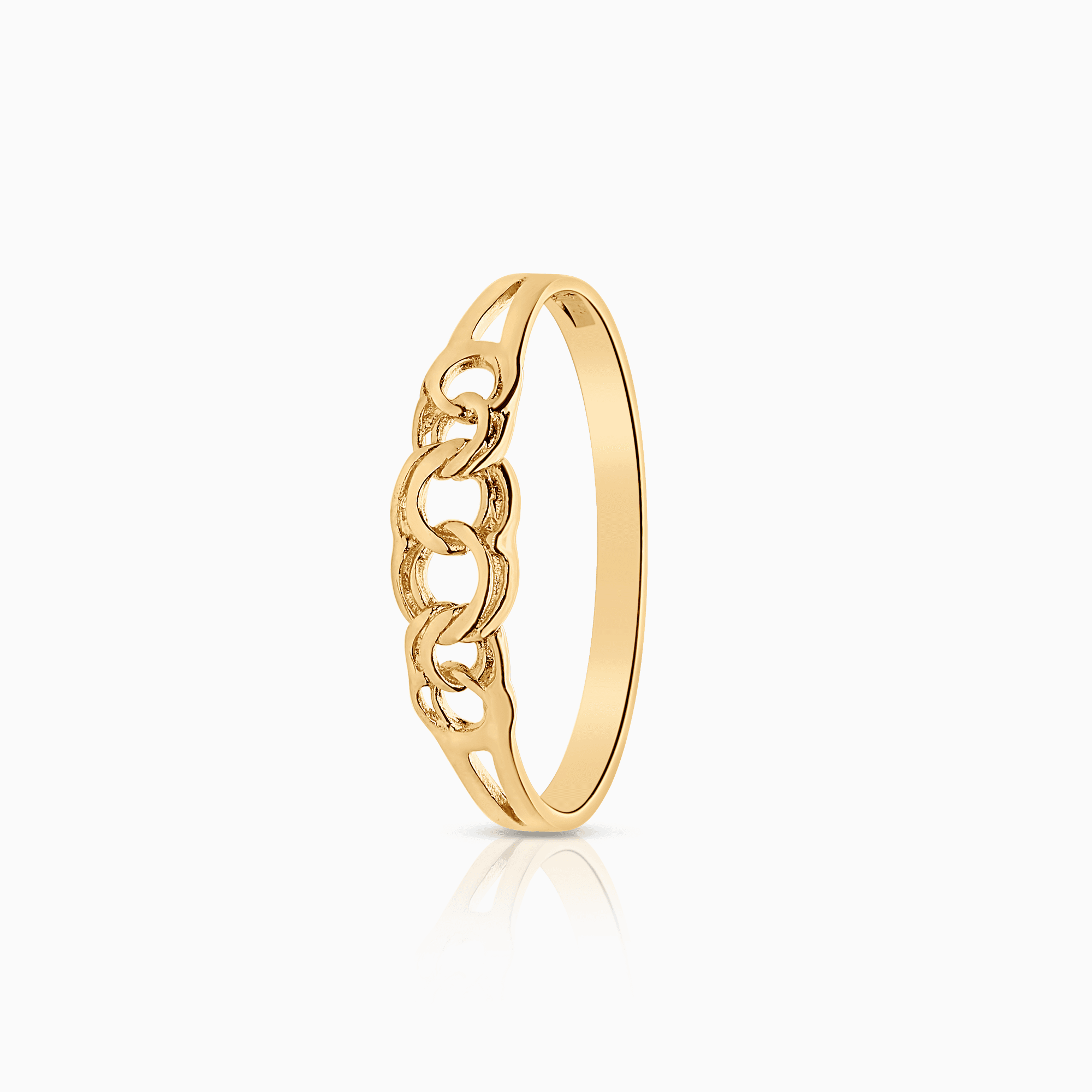 Bismarck ring 1,22g 18K guld