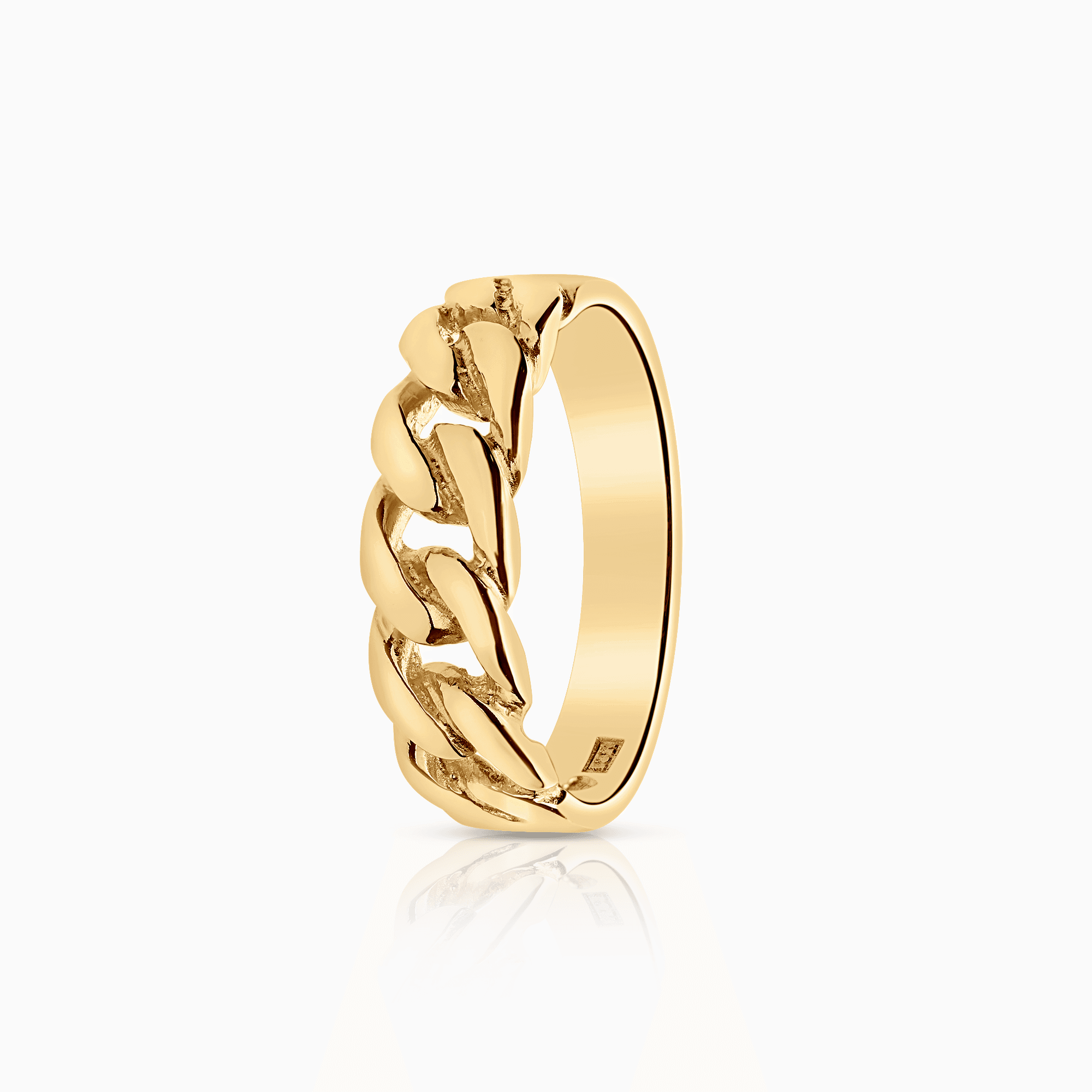 Pansar ring 6,42g 18K guld