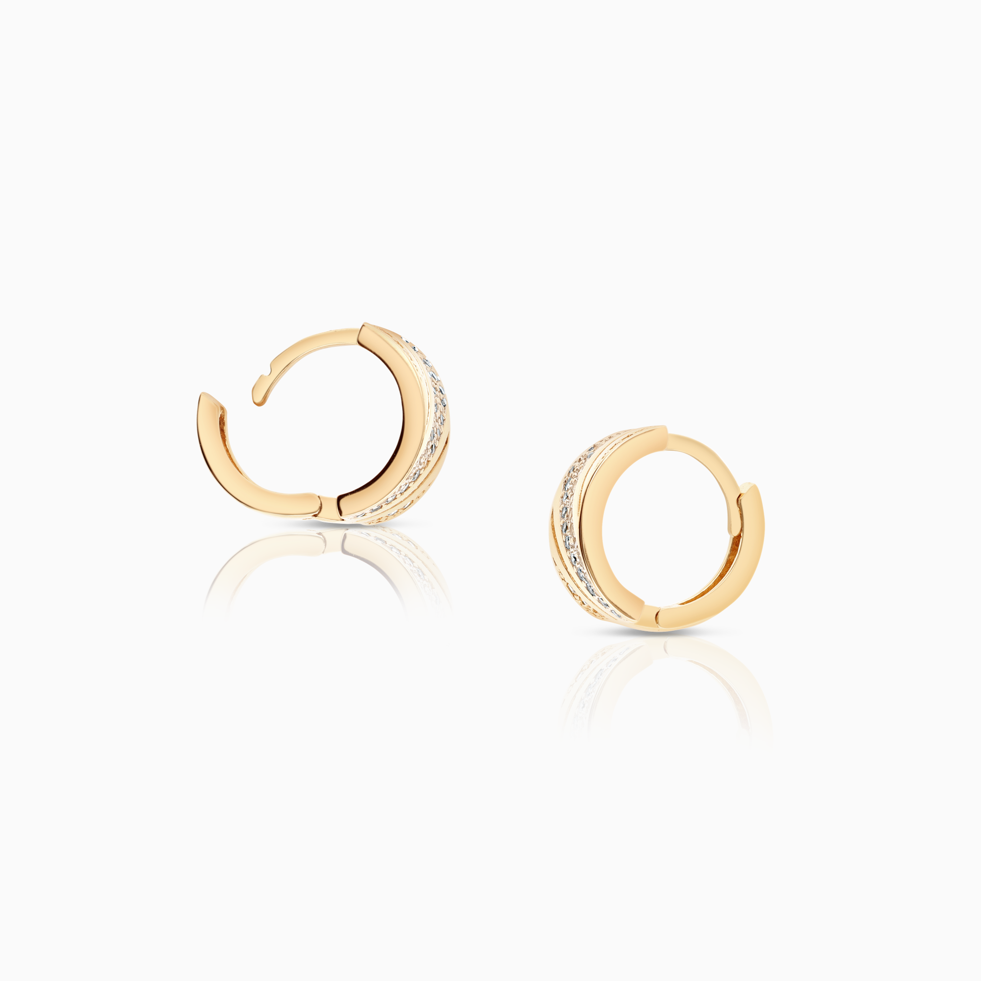 Creol Örhänge 3,33g 14K guld