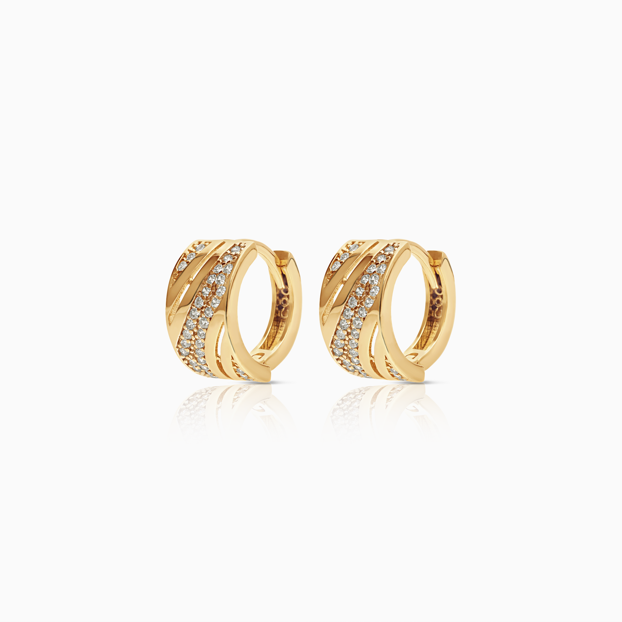 Creol Örhänge 3,33g 14K guld