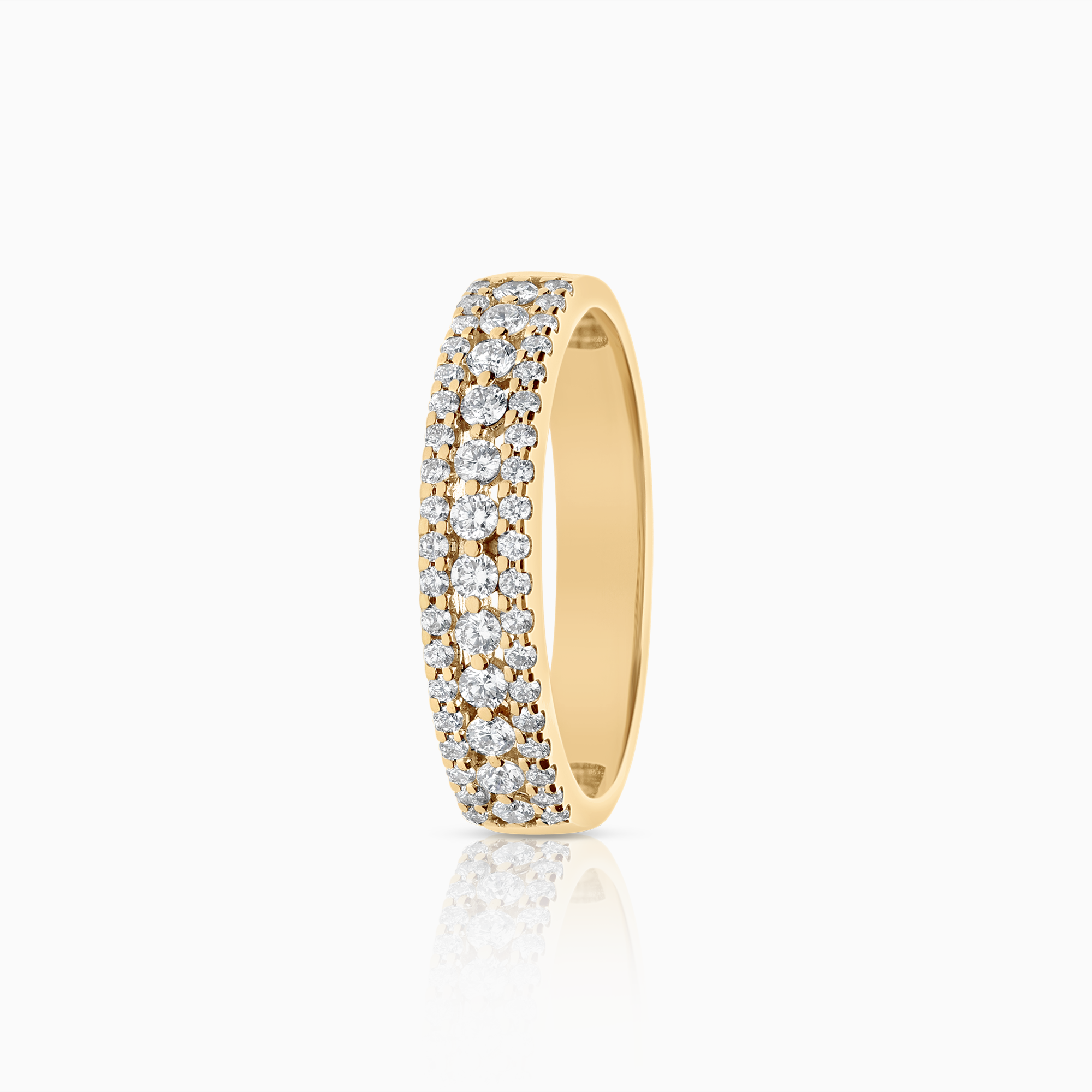 Diamantring 0,62ct 18K guld