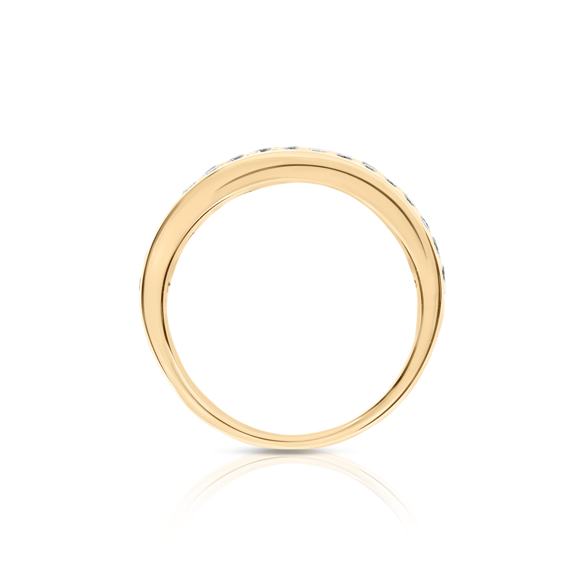 Diamantring 0,50ct 18K guld