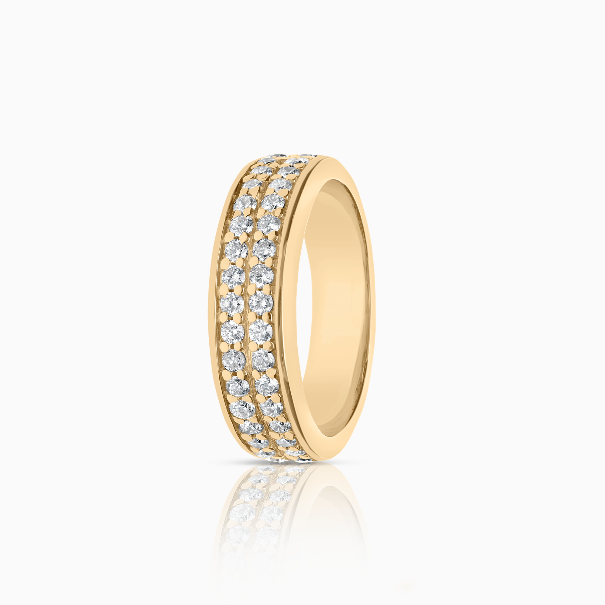 Diamantring 0,50ct 18K guld