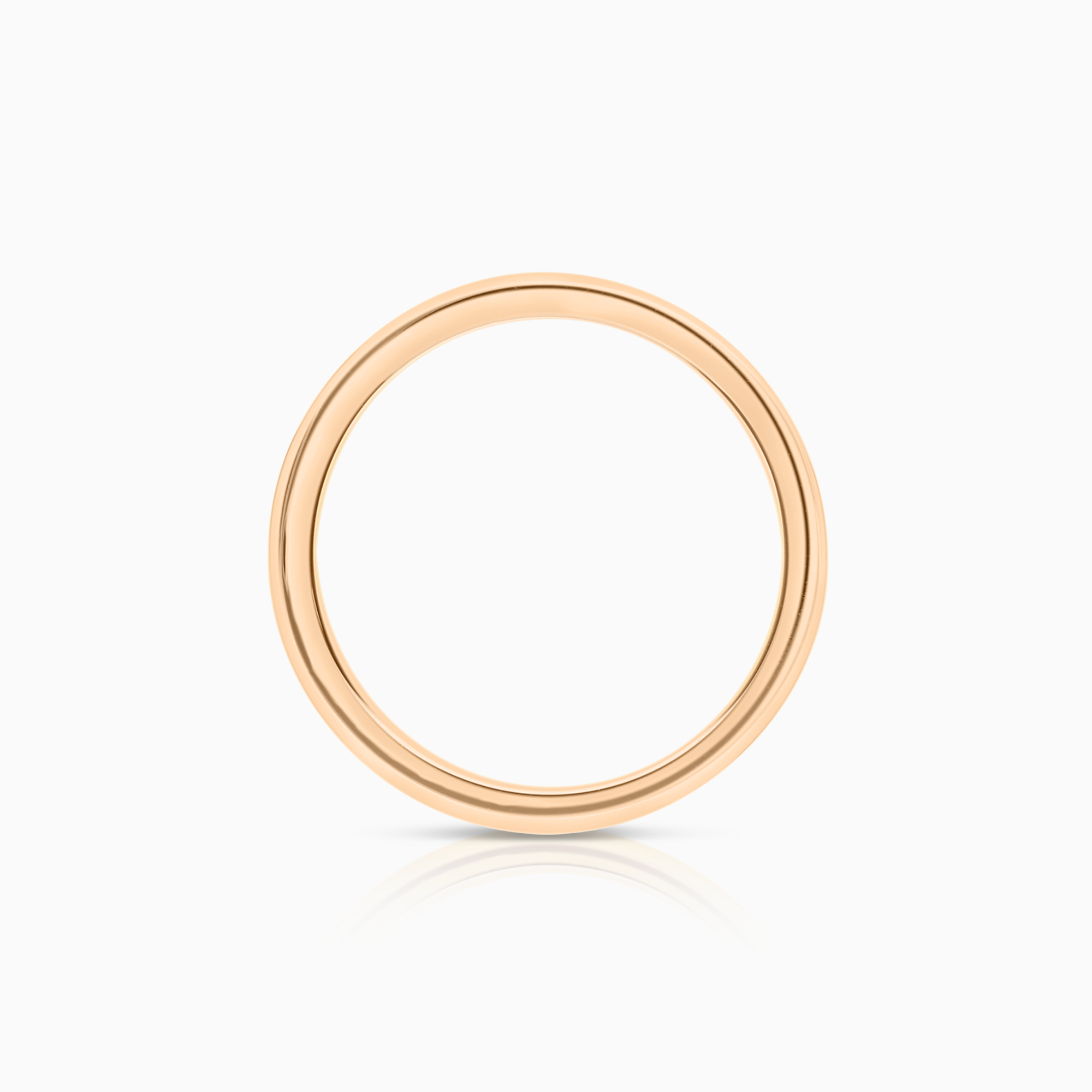 Alliansring princess 0,39ct 18K roséguld