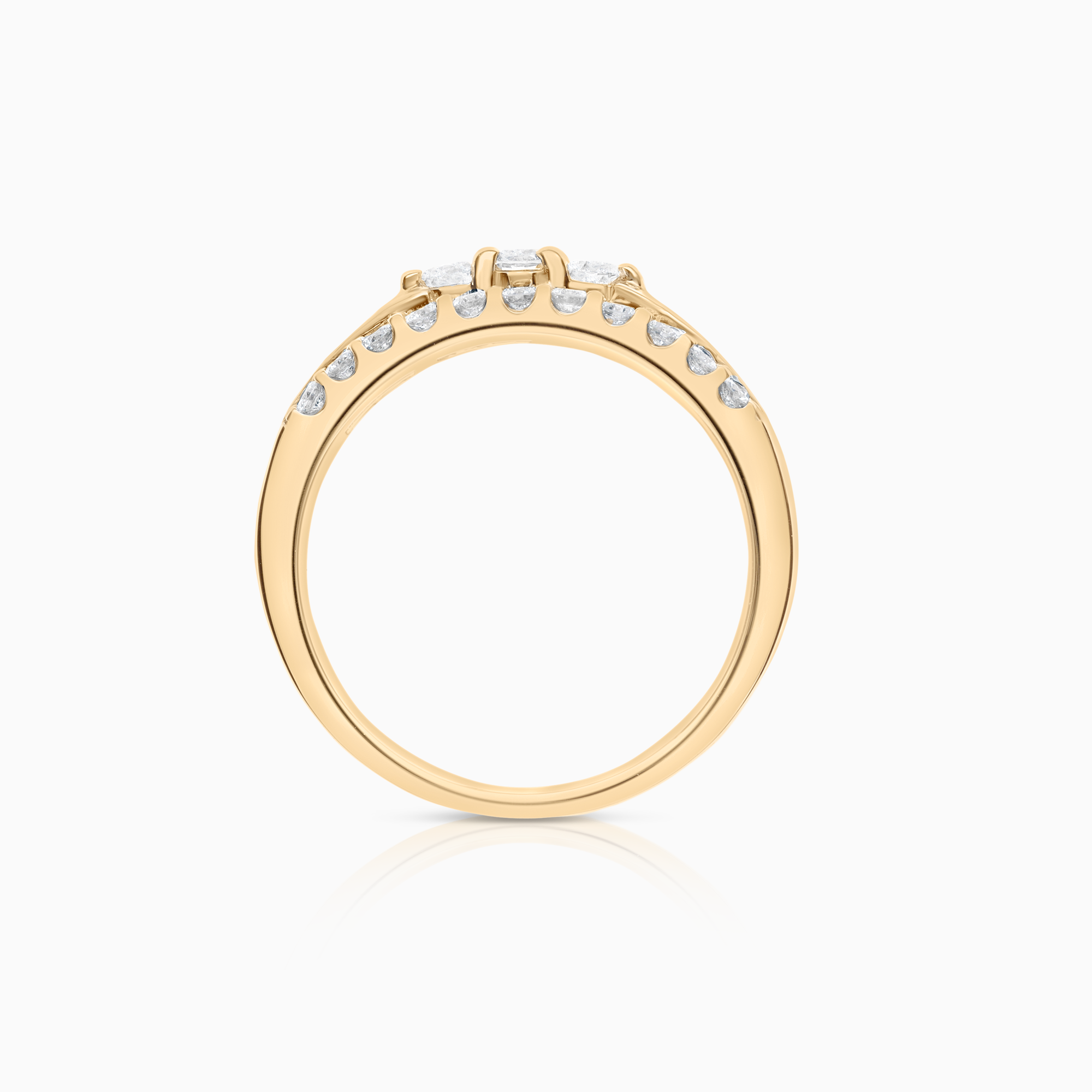 Diamond ring 1.00ct 18K gold