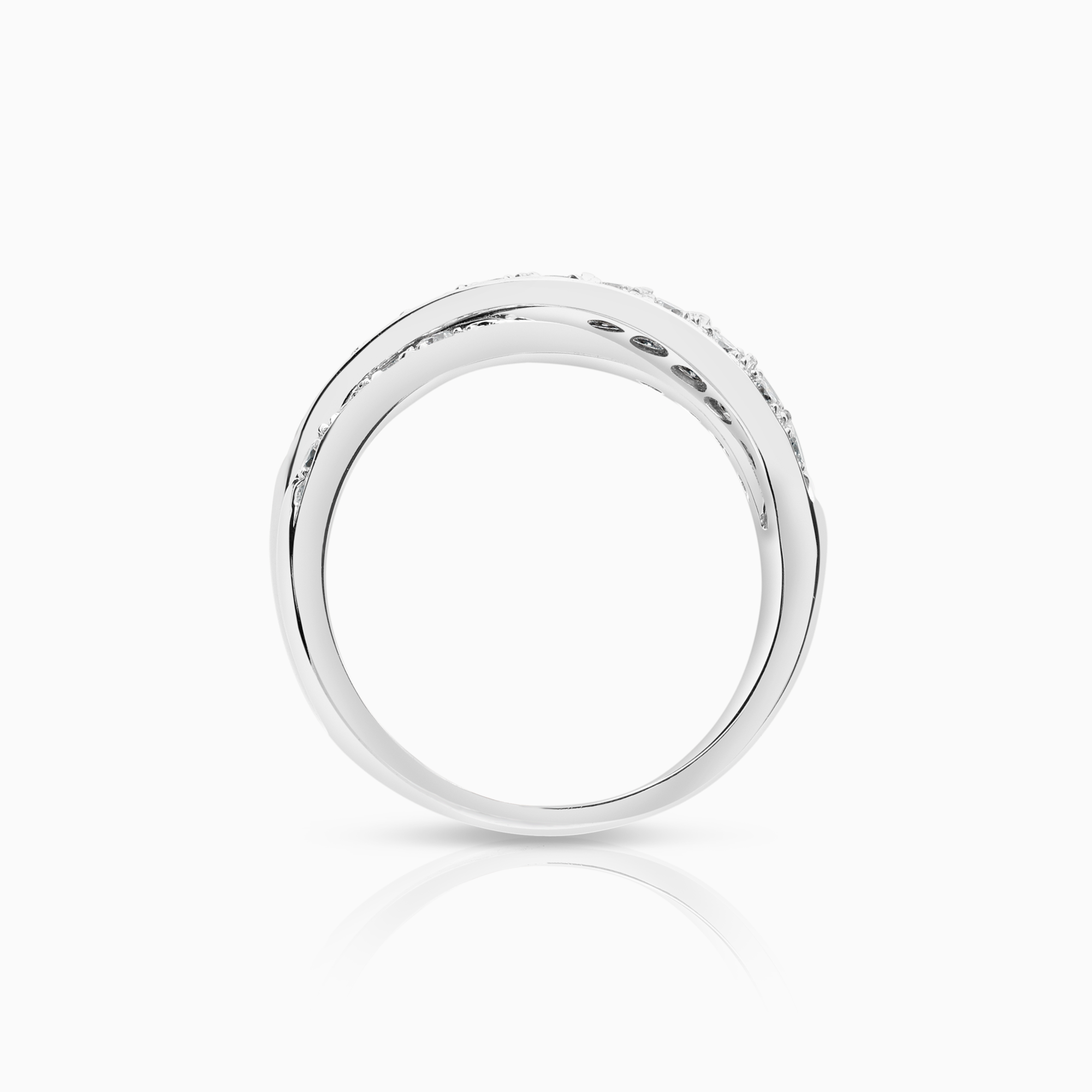 Diamantring 0,40ct 18K vitguld
