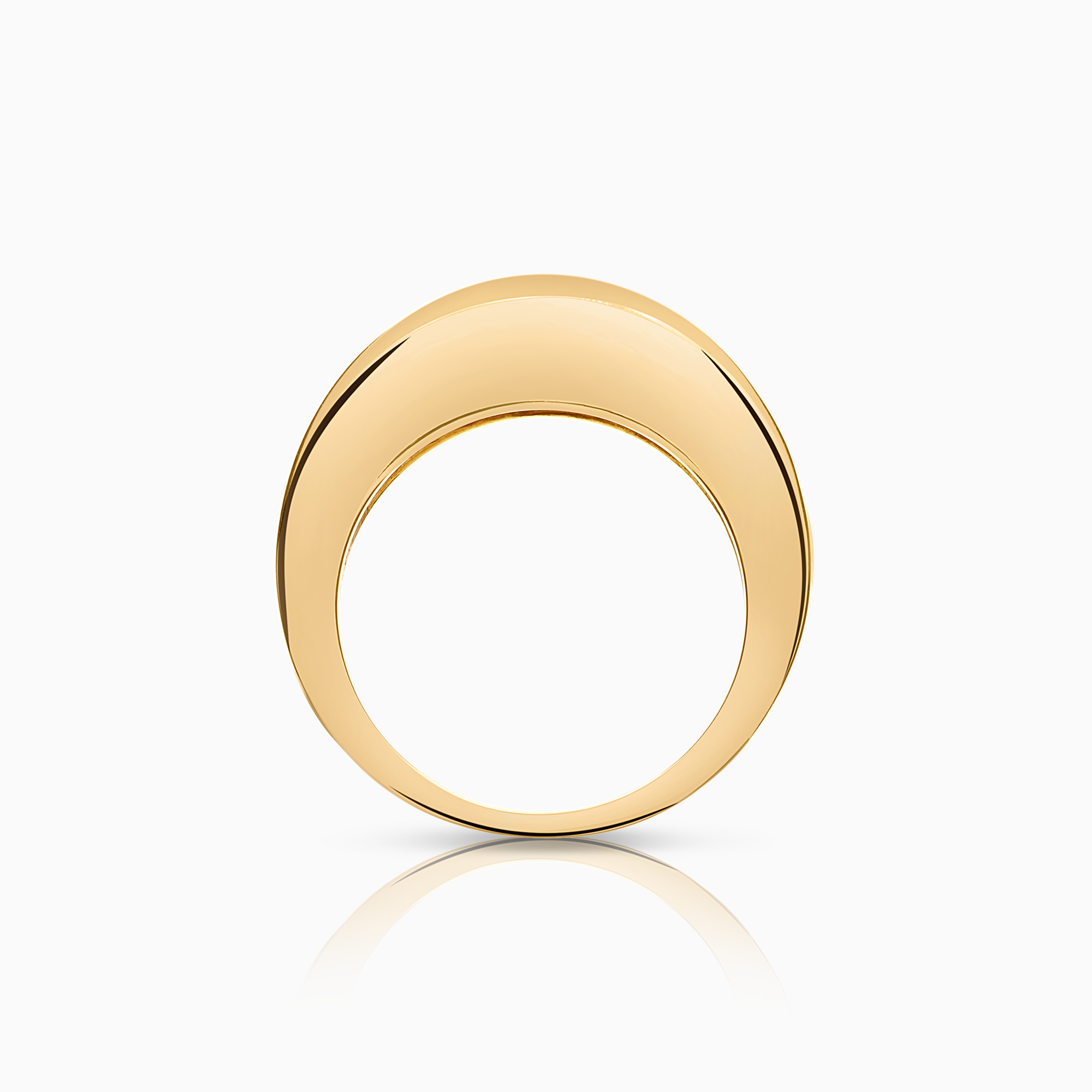 Diamantring 0,08ct 18K guld