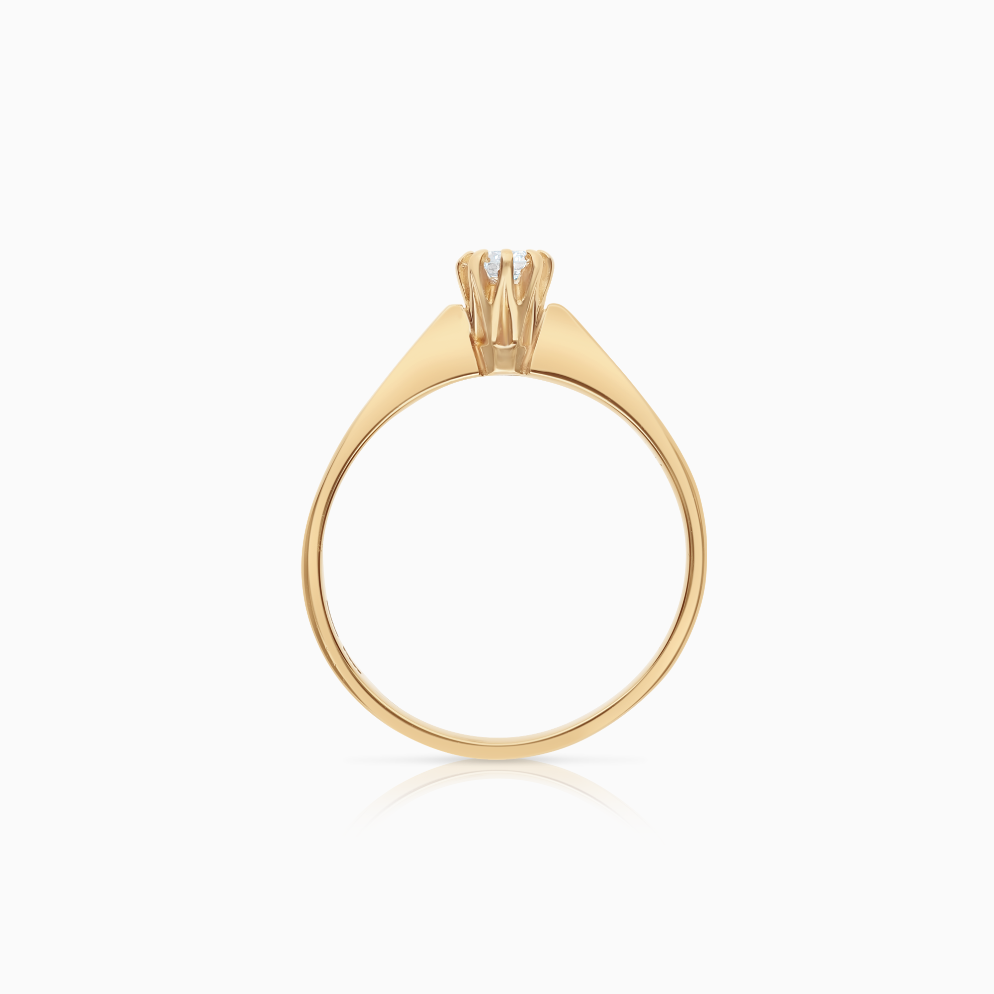 Solitärring 0,30ct 18K guld