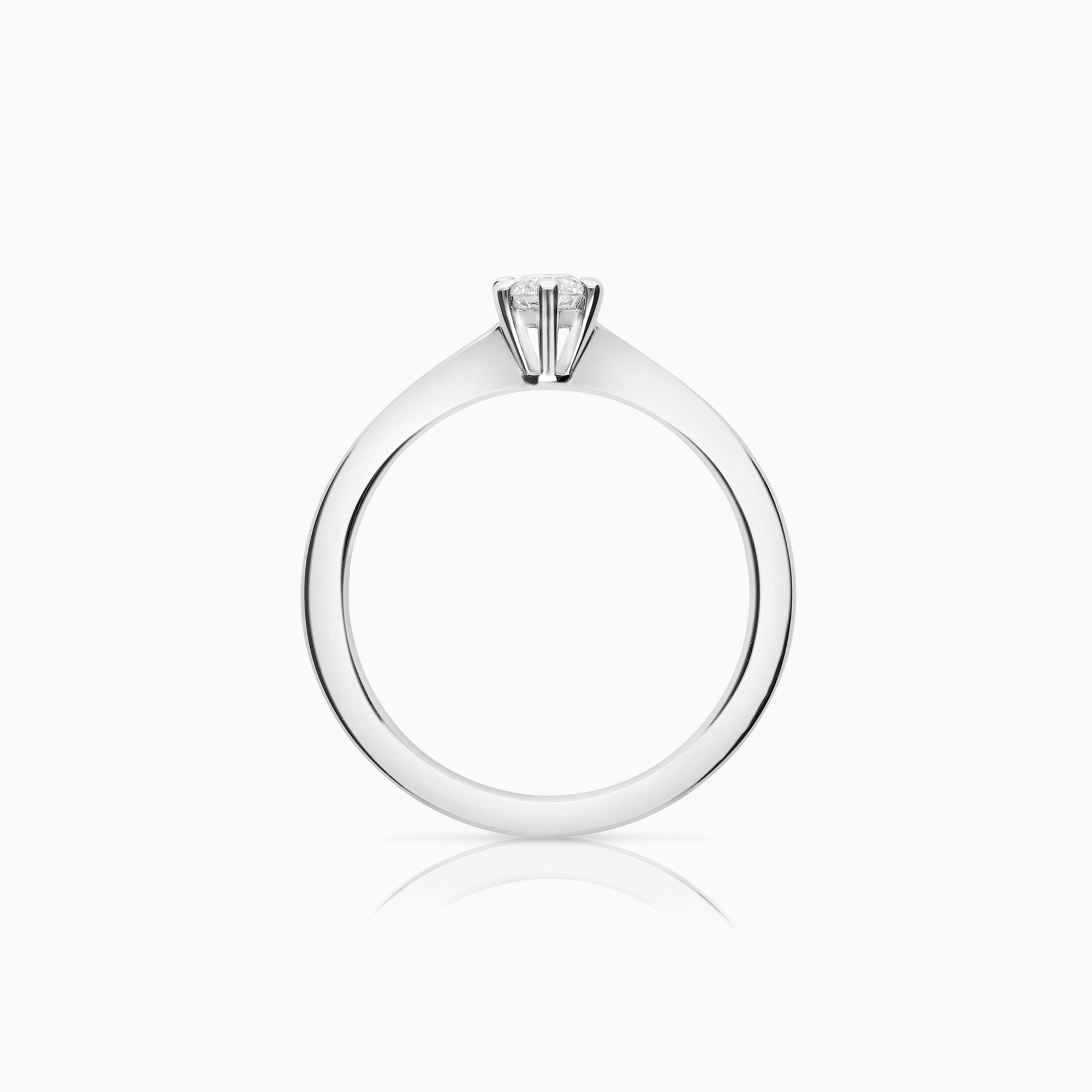 Solitärring 0,20ct 18K vitguld