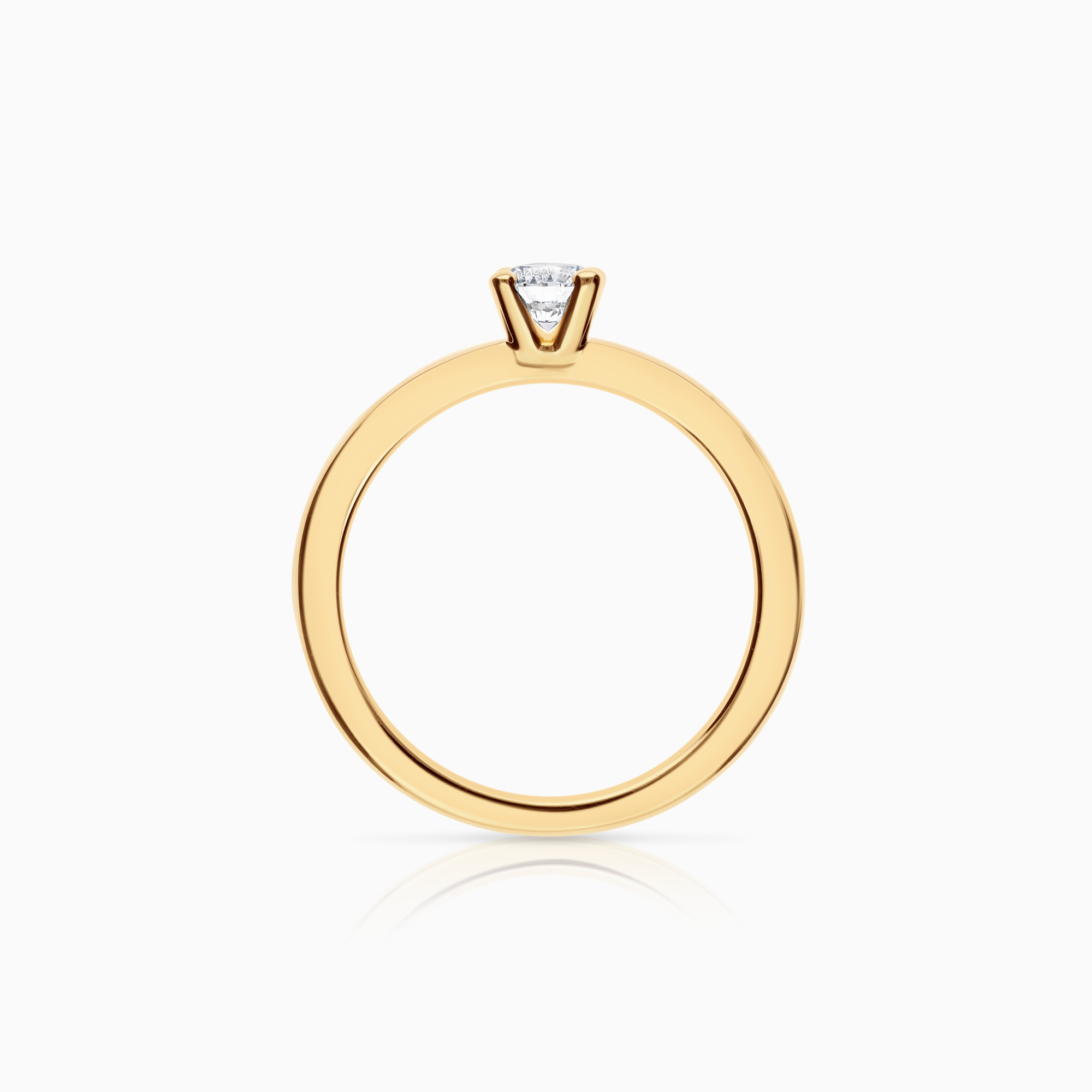 Solitärring 0,30ct 18K guld