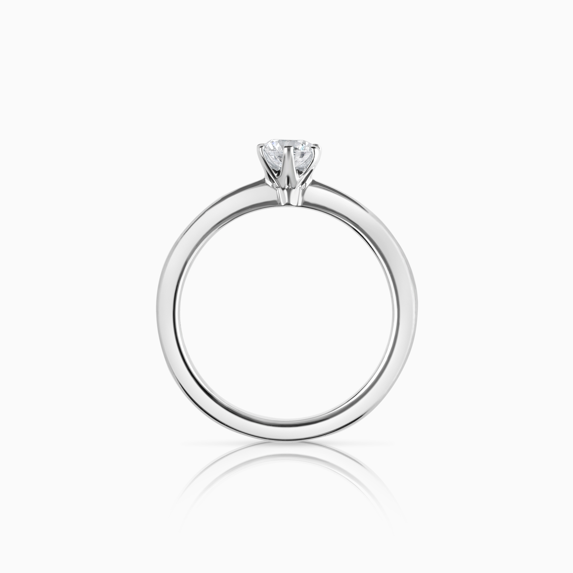 Solitärring 0,25ct 18K vitguld