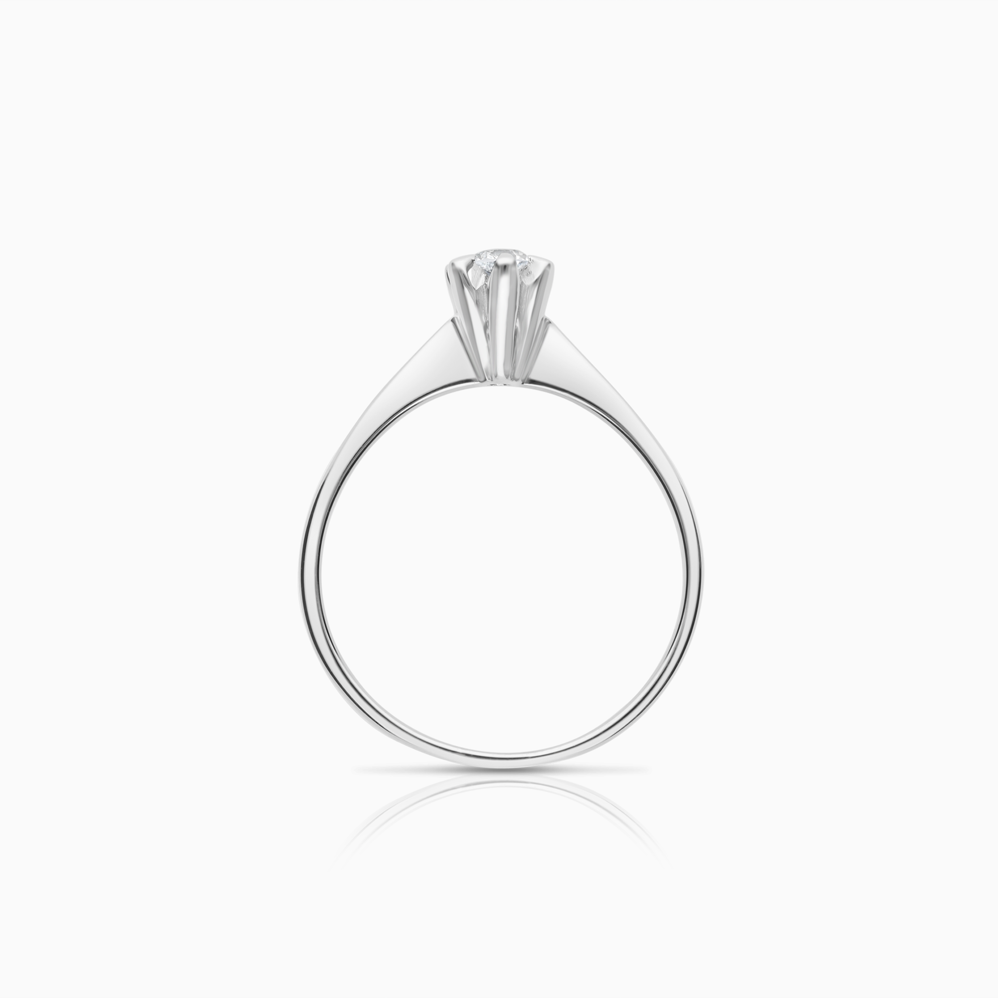 Solitärring 0,20ct 18K vitguld