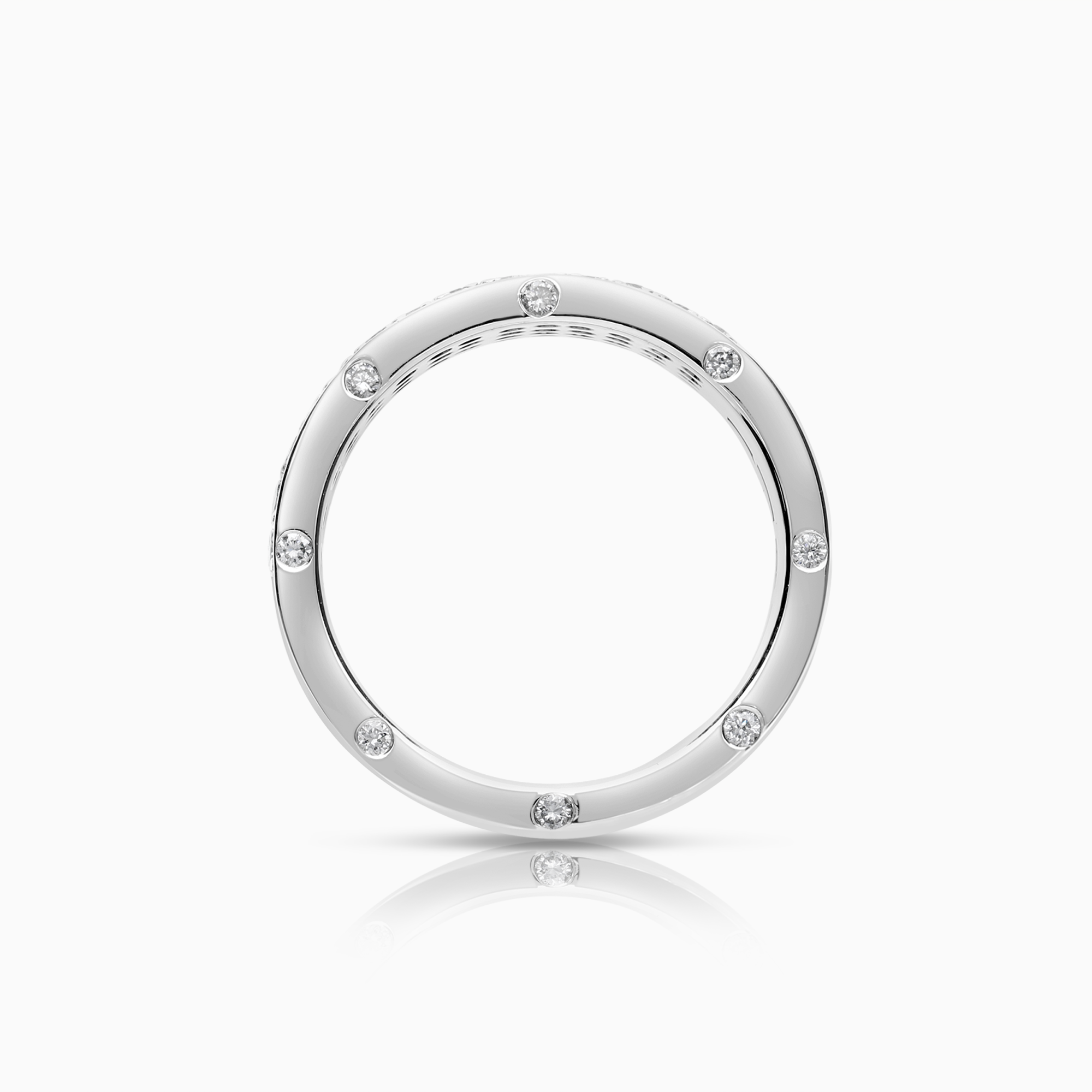 Diamond ring 0.64ct 18K white gold