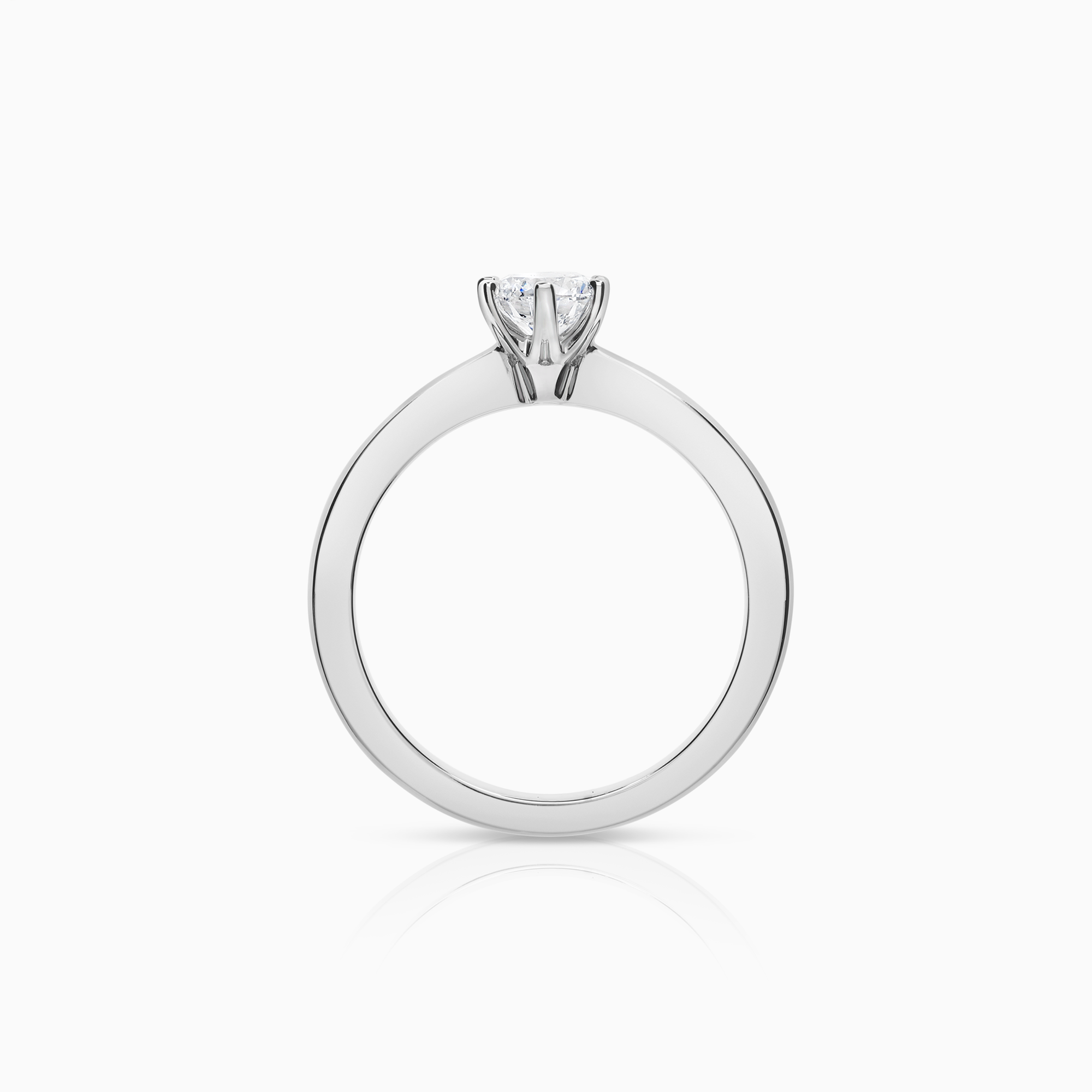 Solitärring 0,50ct 18K vitguld