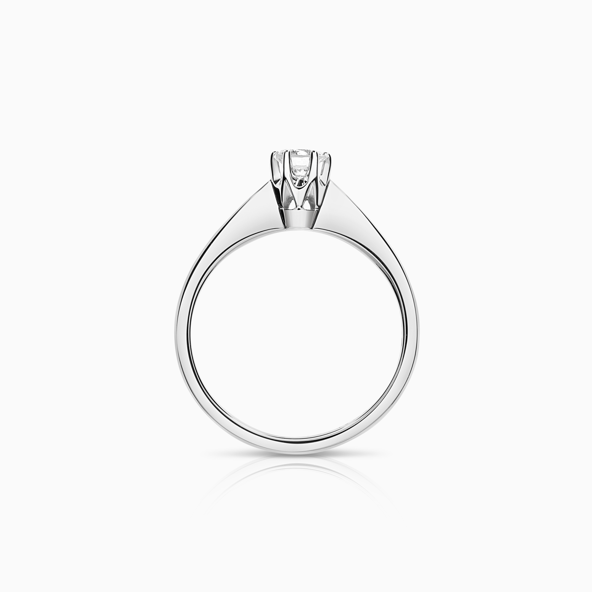 Solitärring 0,19ct 18K vitguld