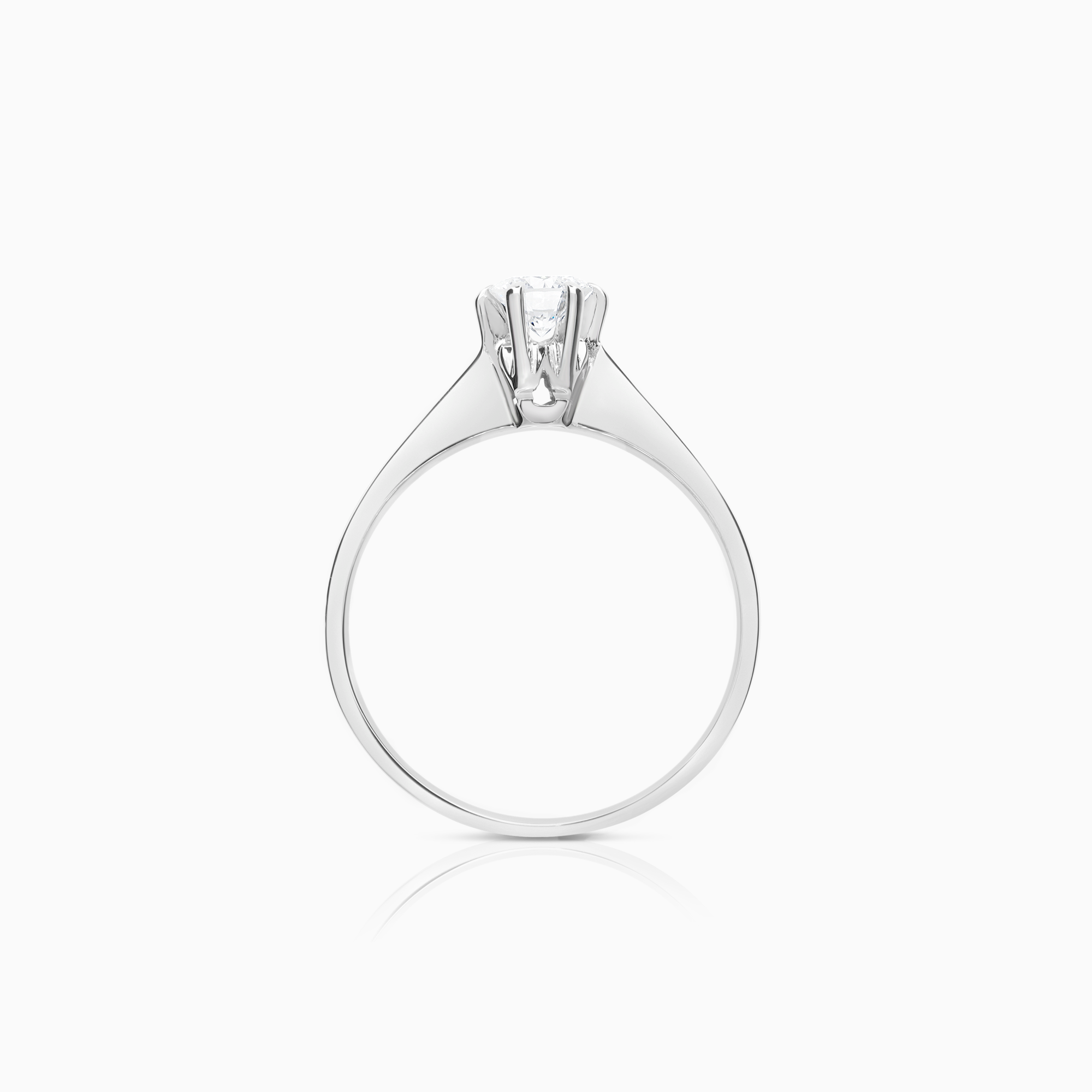 Solitärring 0,35ct 18K vitguld