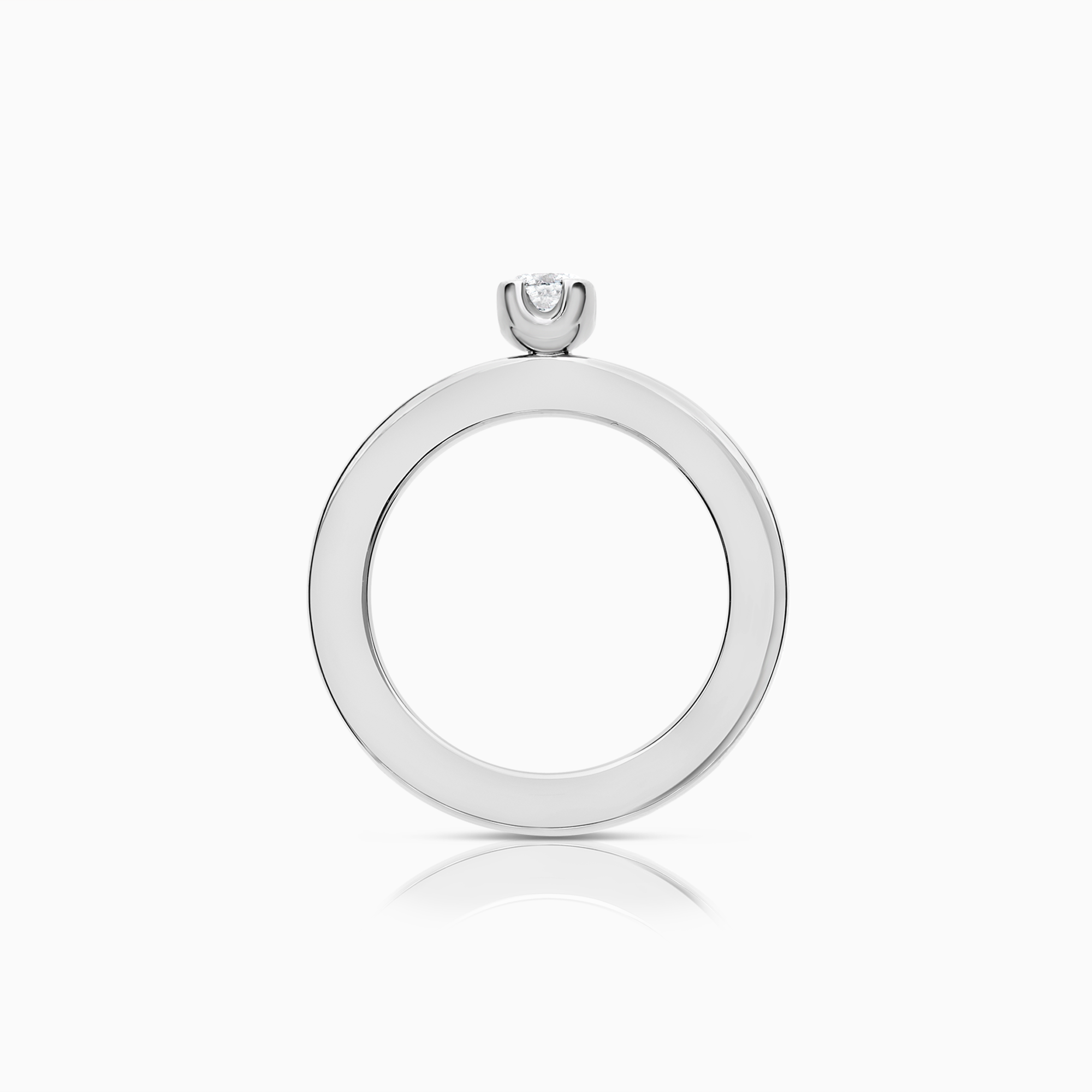 Solitärring 0,25ct 18K vitguld