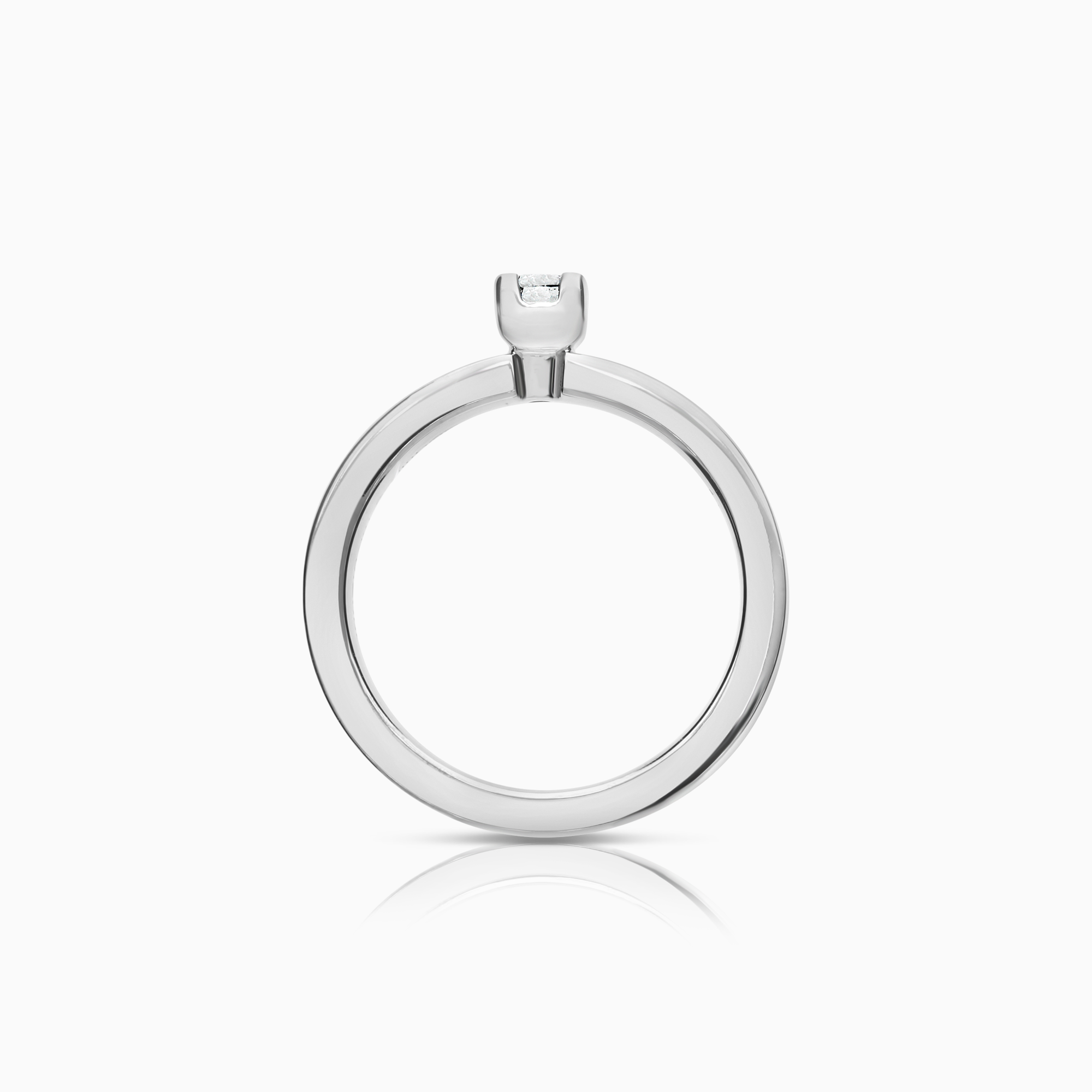 Solitärring 0,25ct 18K vitguld