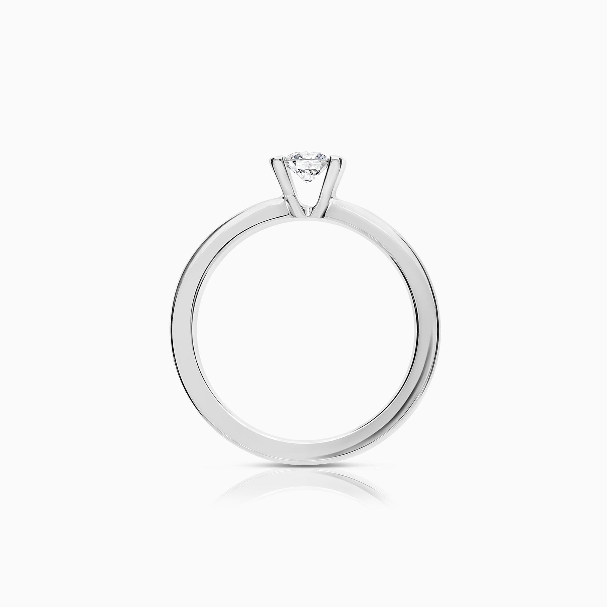 Solitärring 0,19ct 18K vitguld