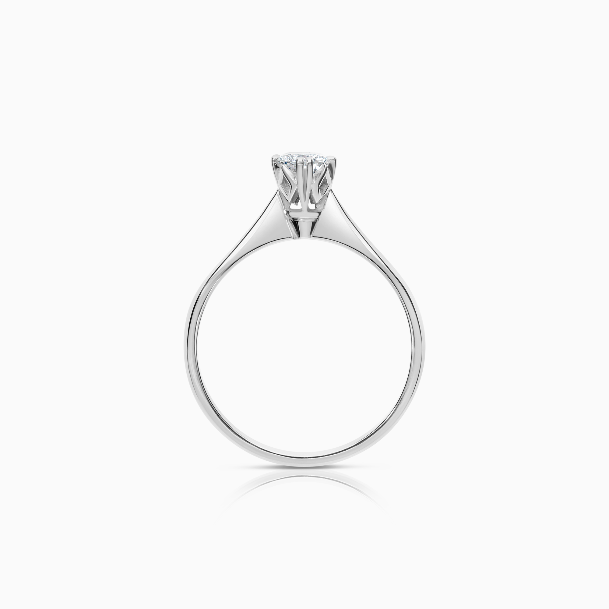 Solitärring 0,36ct 18K vitguld