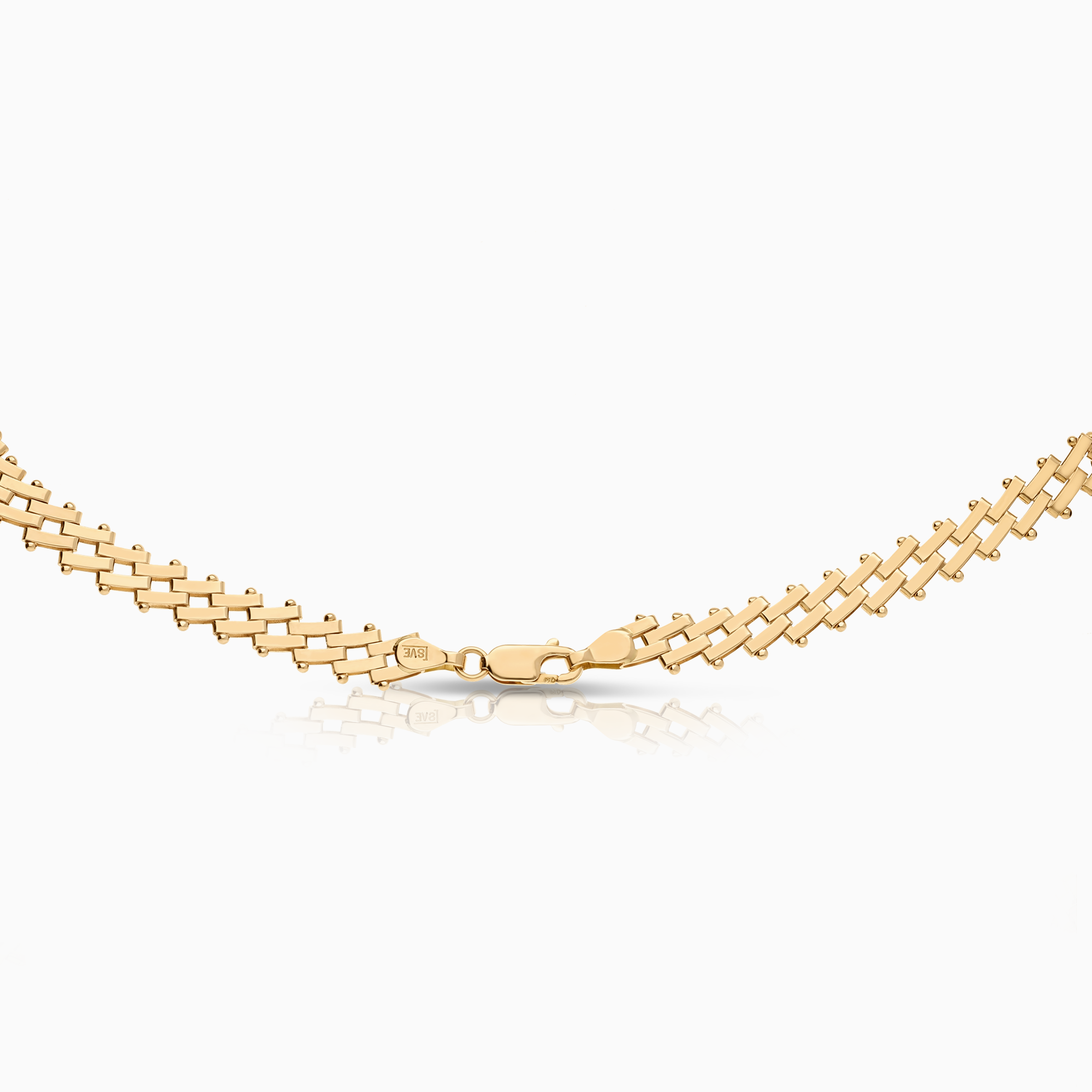 Halsband korridormatta 22,72g 18K guld