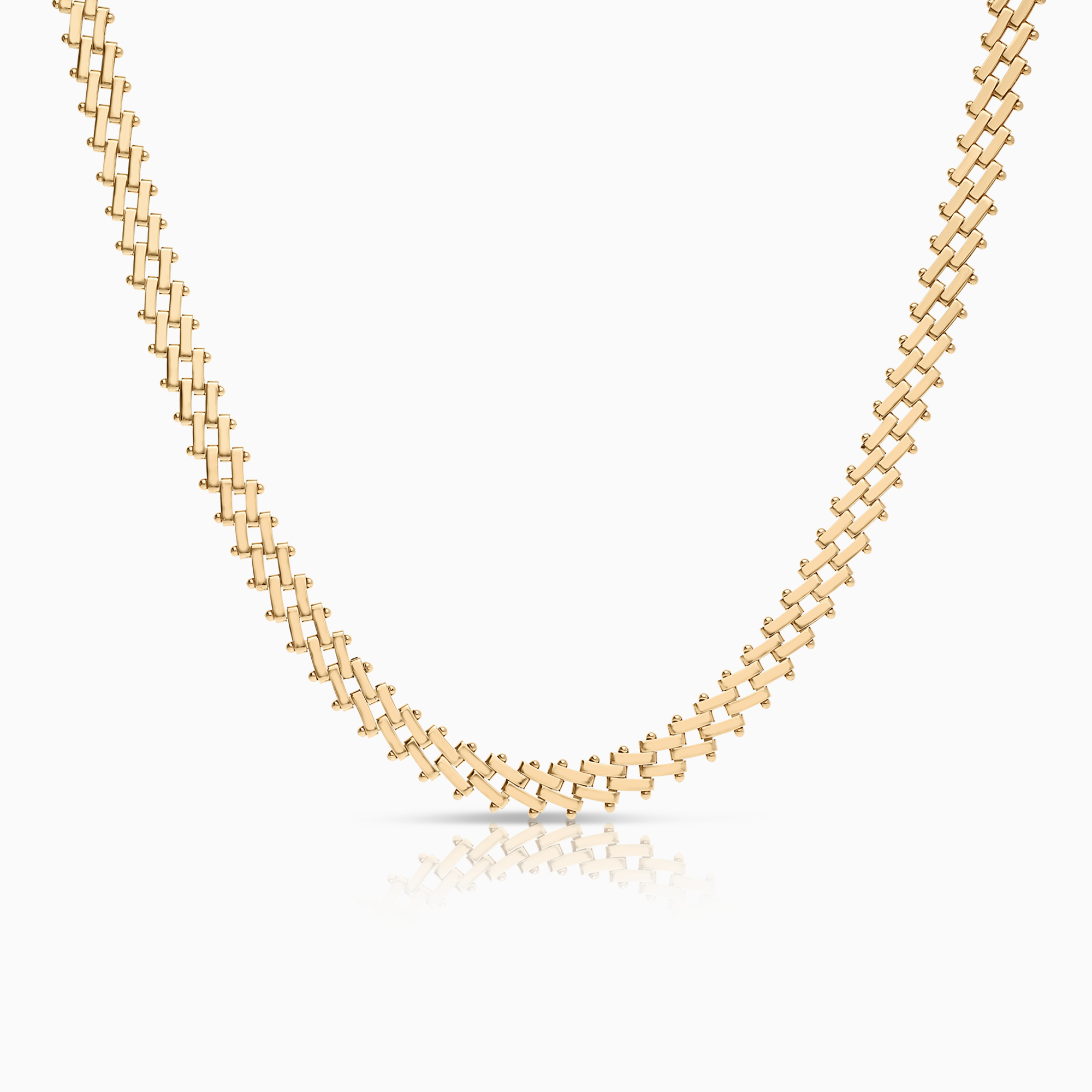 Halsband korridormatta 22,72g 18K guld