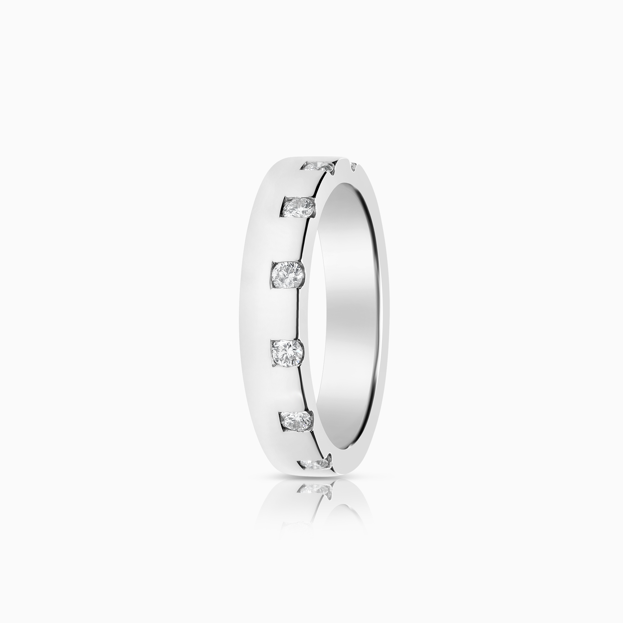Diamantring 0,21ct 18K vitguld
