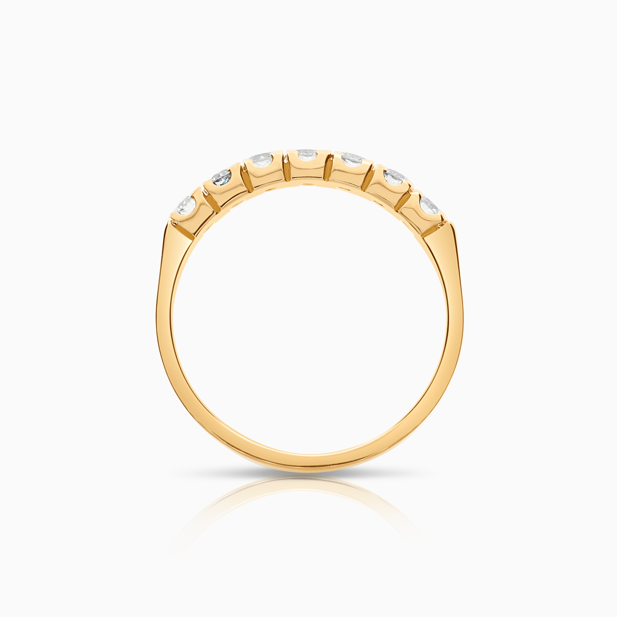 Alliansring 0,49ct 18K guld