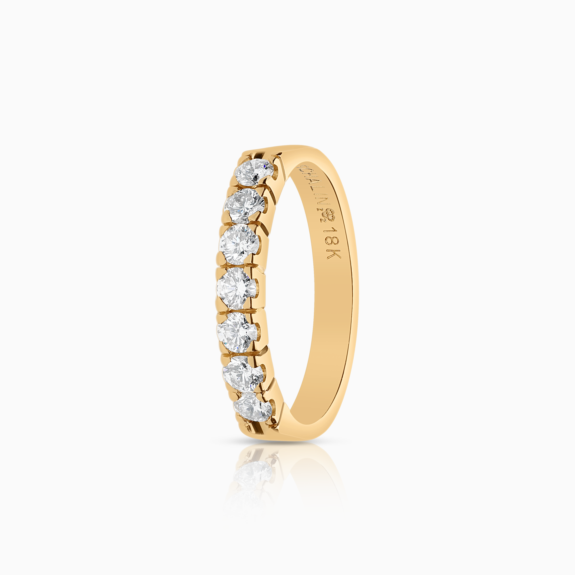 Alliansring 0,49ct 18K guld