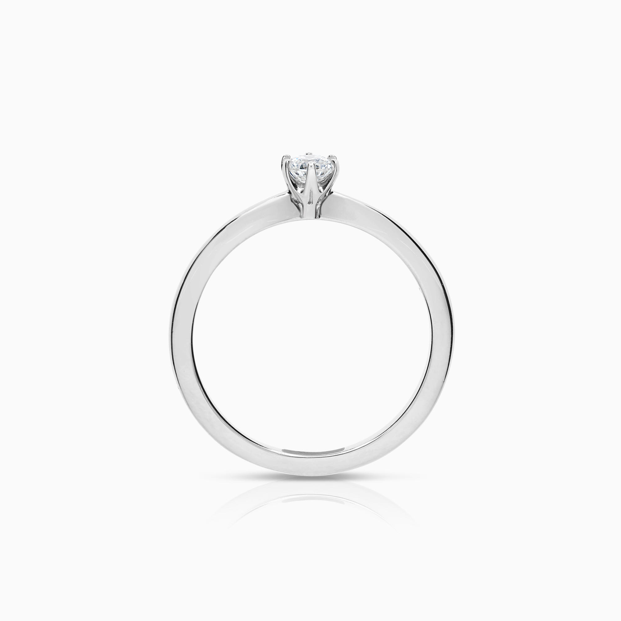 Solitärring 0,20ct 18K vitguld