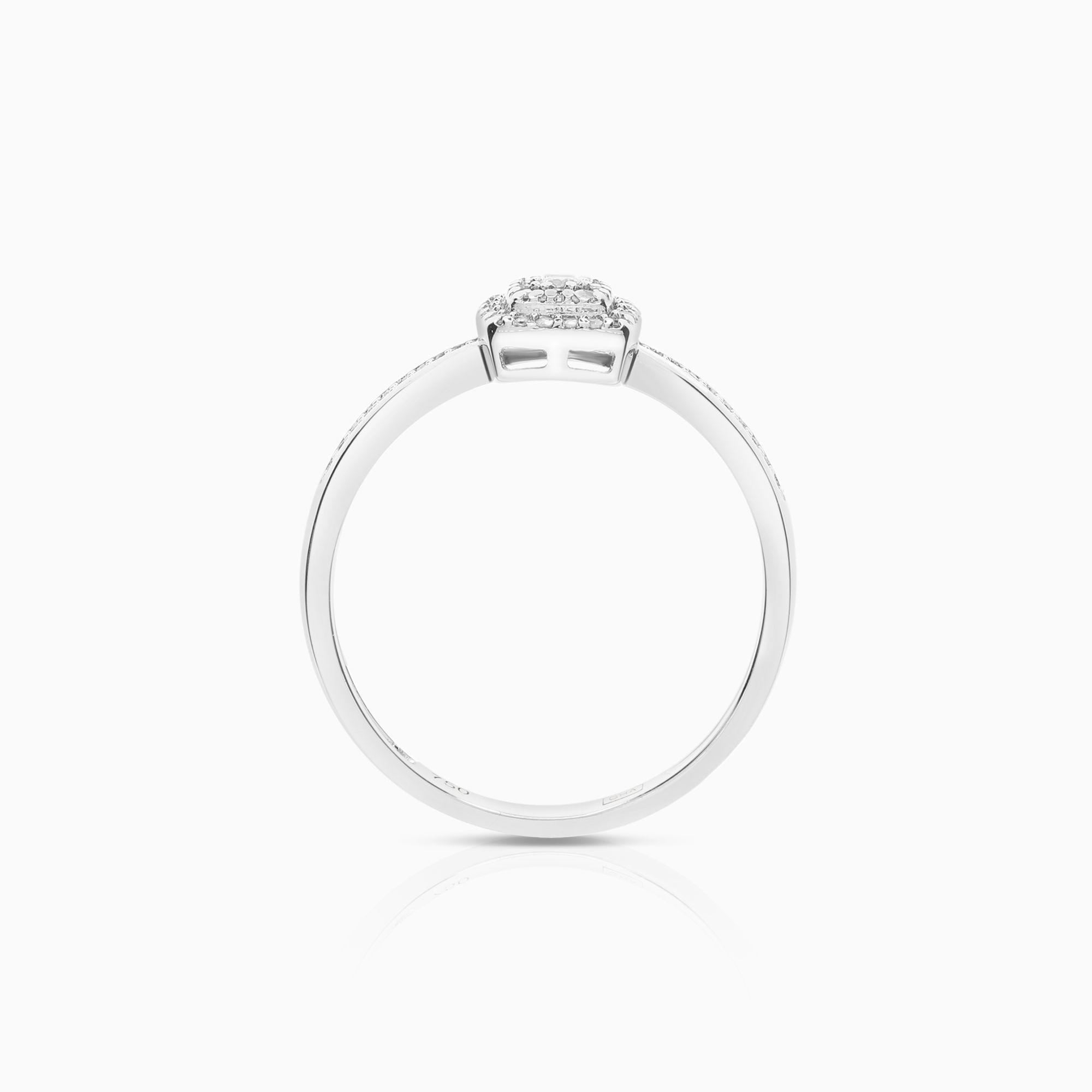 Diamond Ring 0.15 18K White Gold