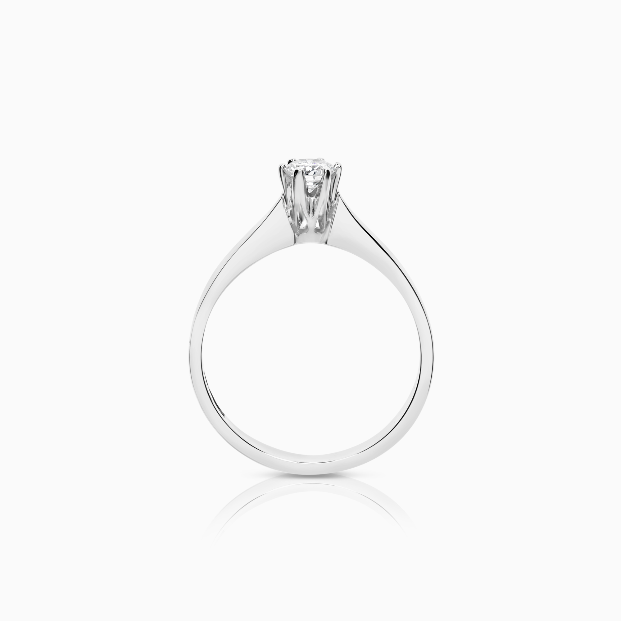 Solitärring 0,25ct 18K vitguld