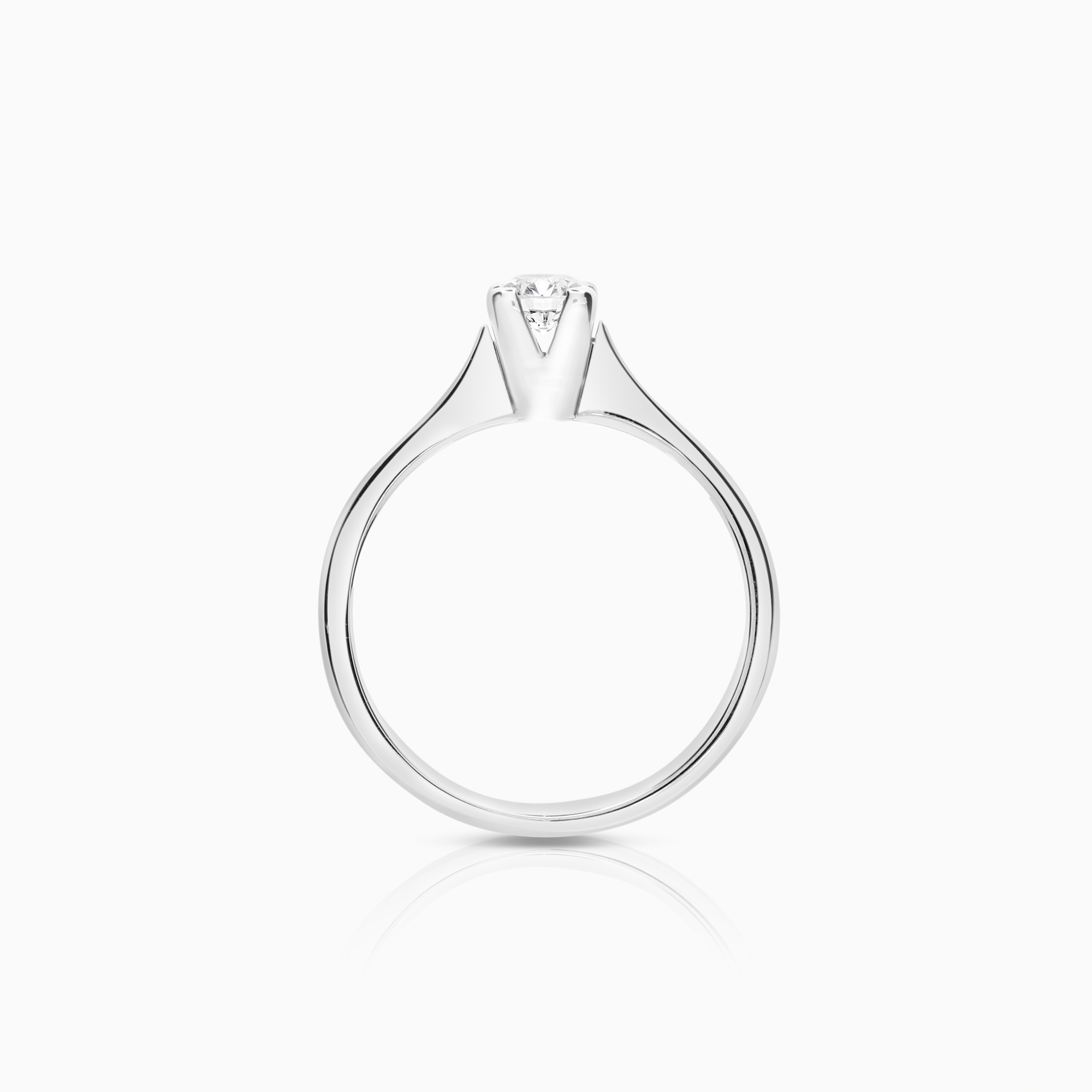 Solitärring 0,20ct 18K vitguld
