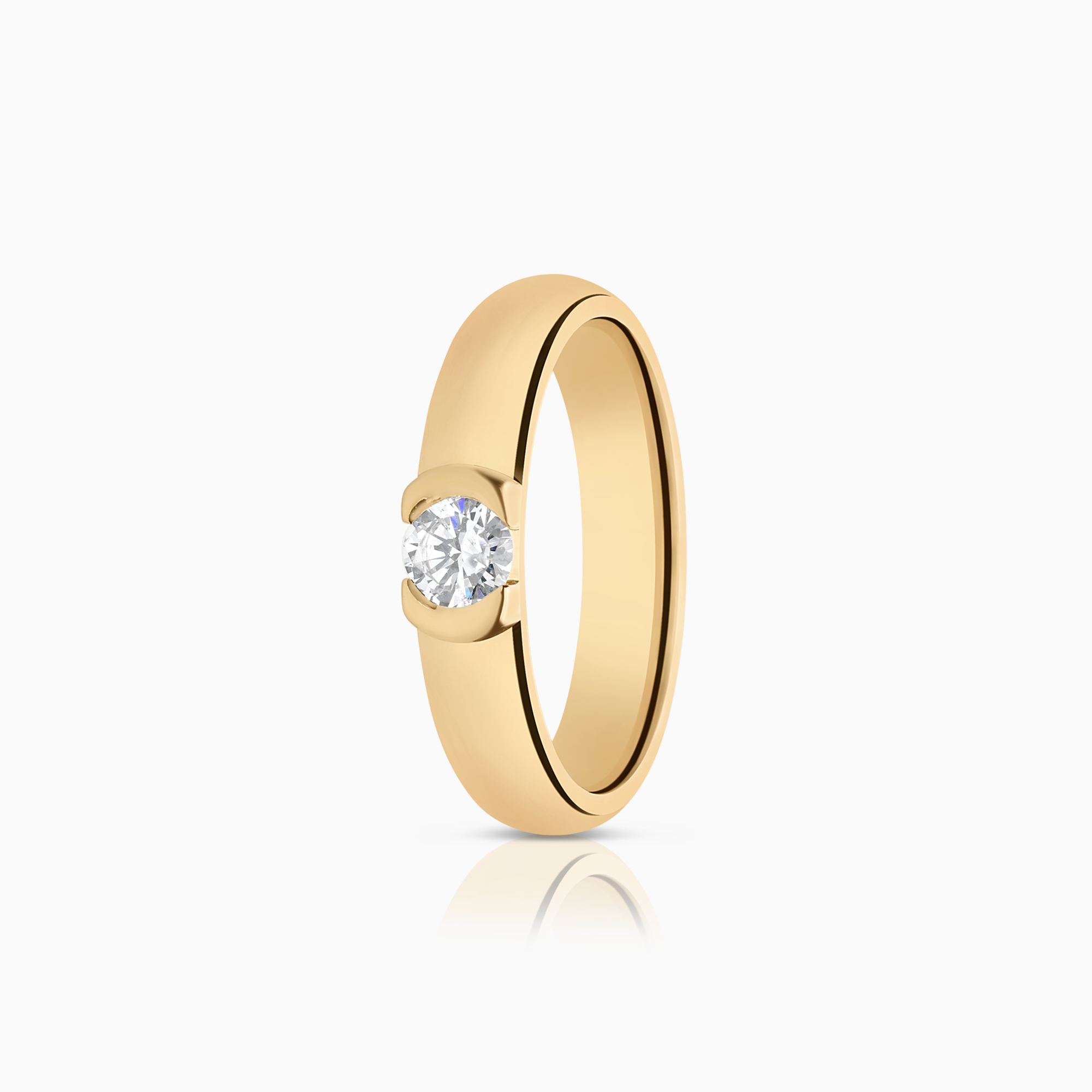 Solitärring 0,20ct 18K guld