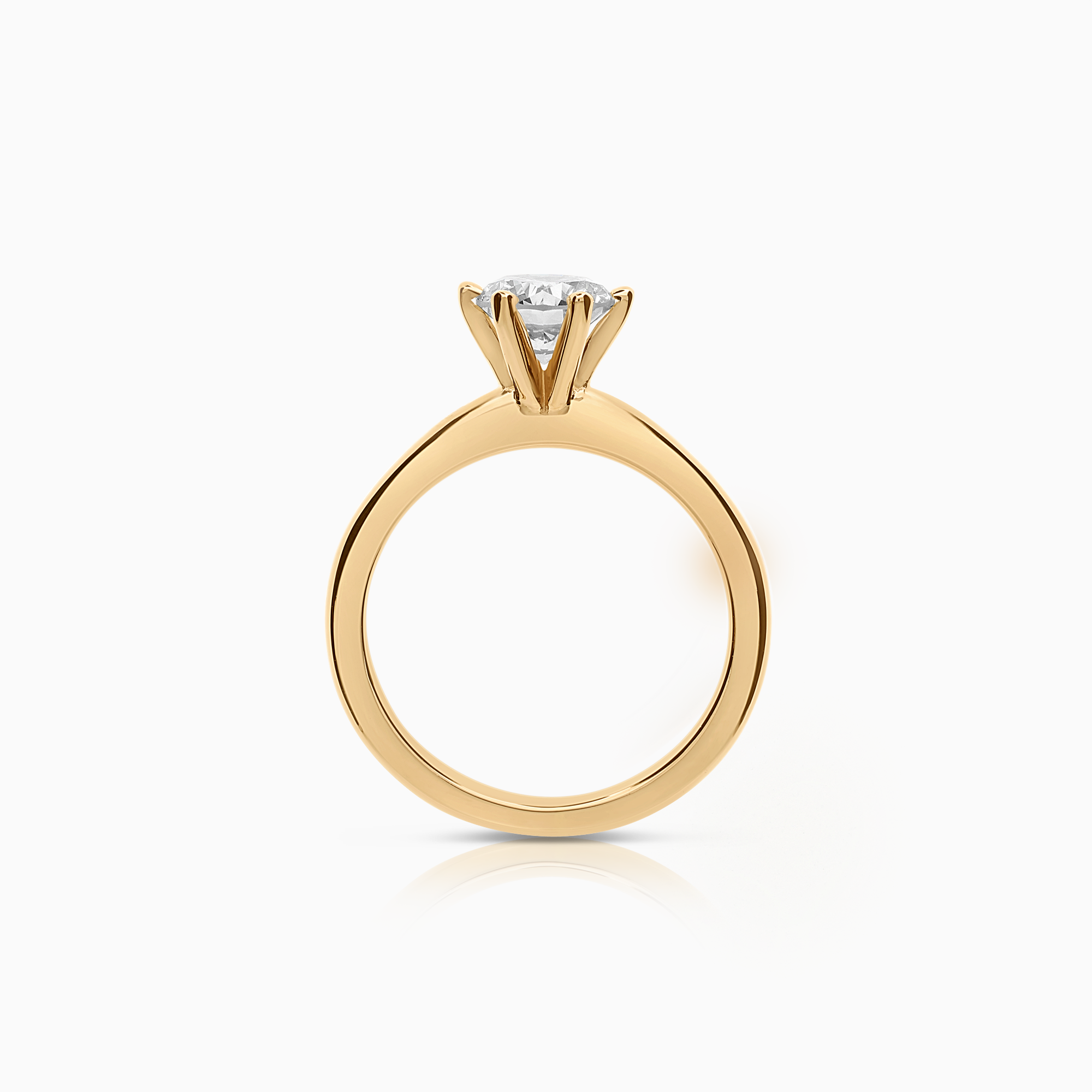 Solitaire Ring 1.10ct 18K Gold