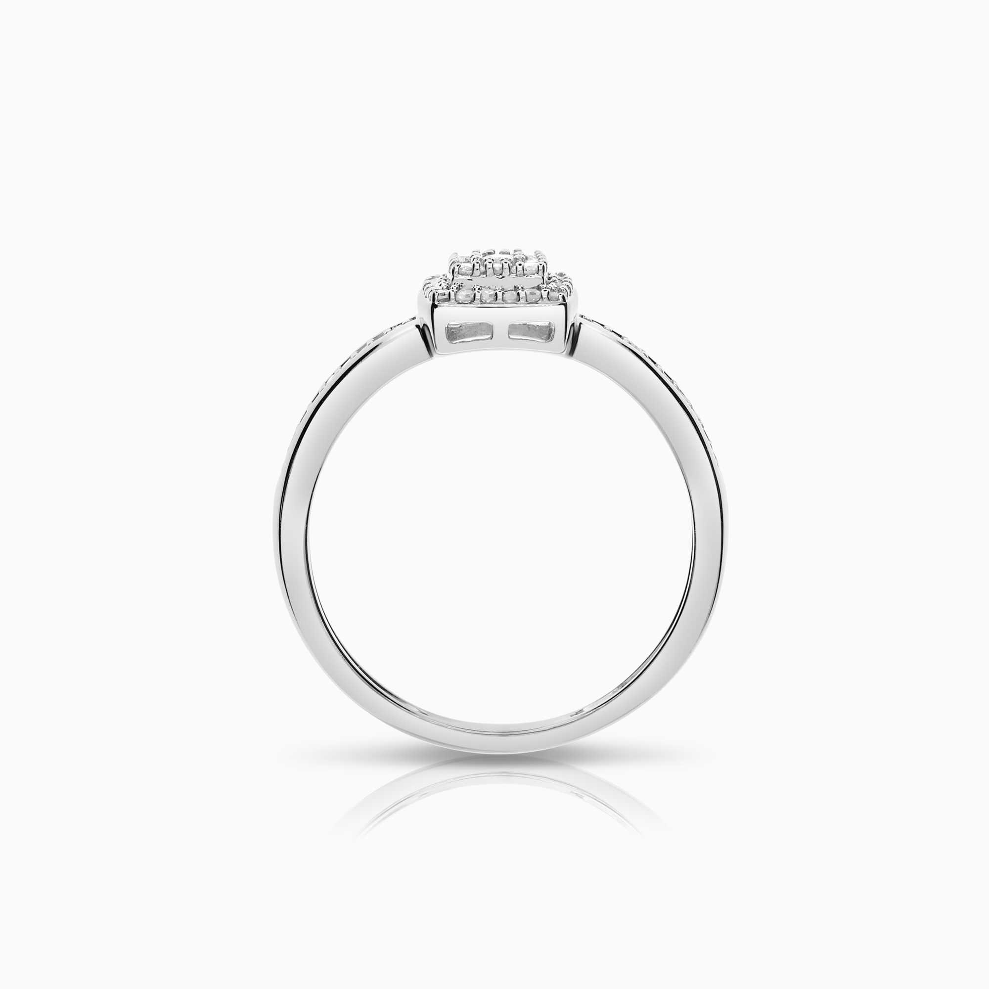 Diamond Ring 0.15ct 18K White Gold
