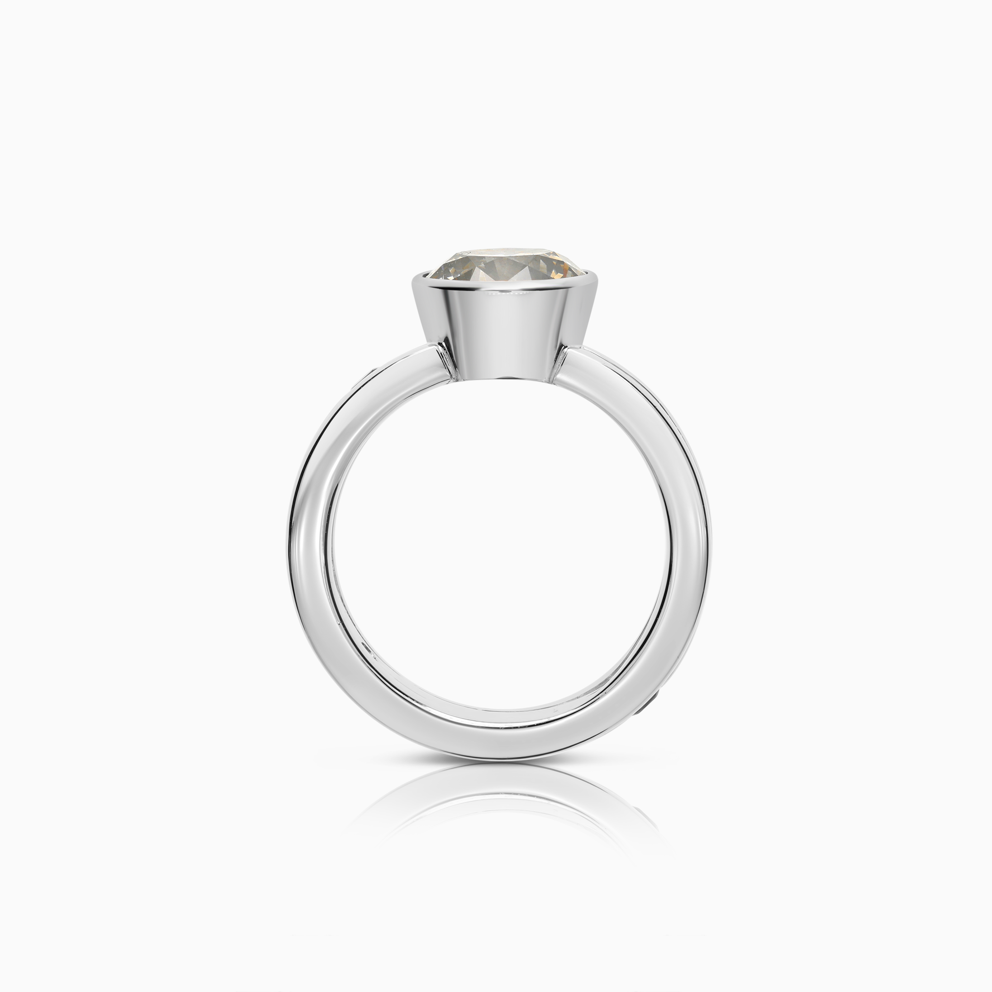 Diamantring 2,60ct 18K vitguld