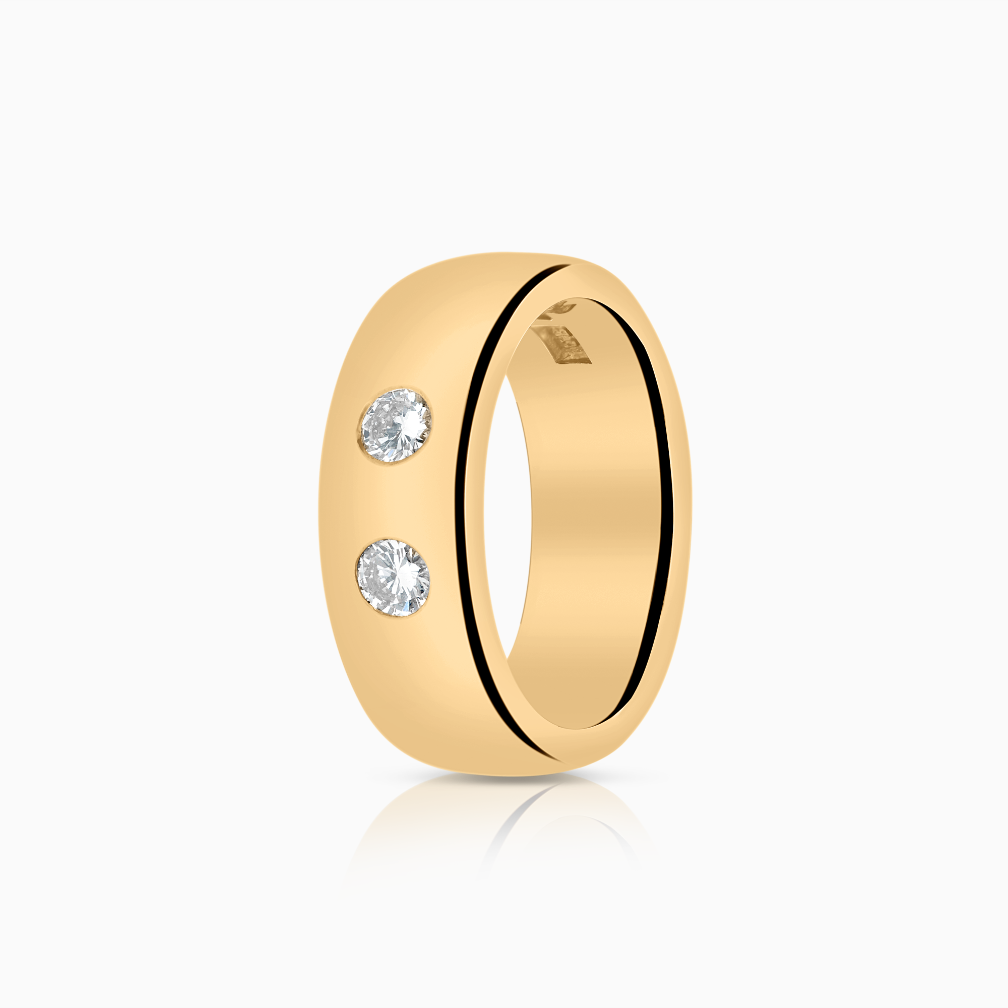 Diamantring 0,20ct 18K guld
