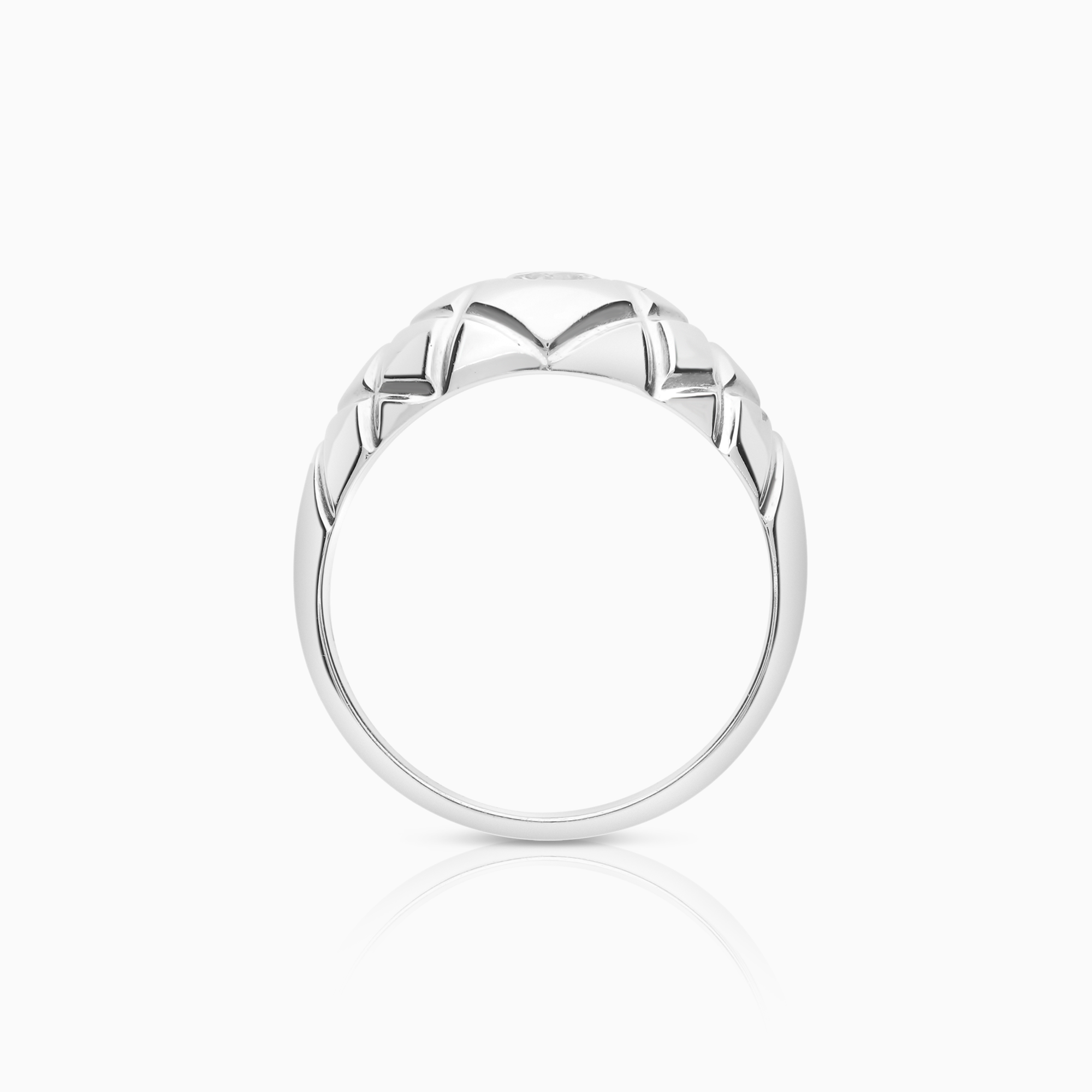 Diamantring 0,21ct 18K vitguld