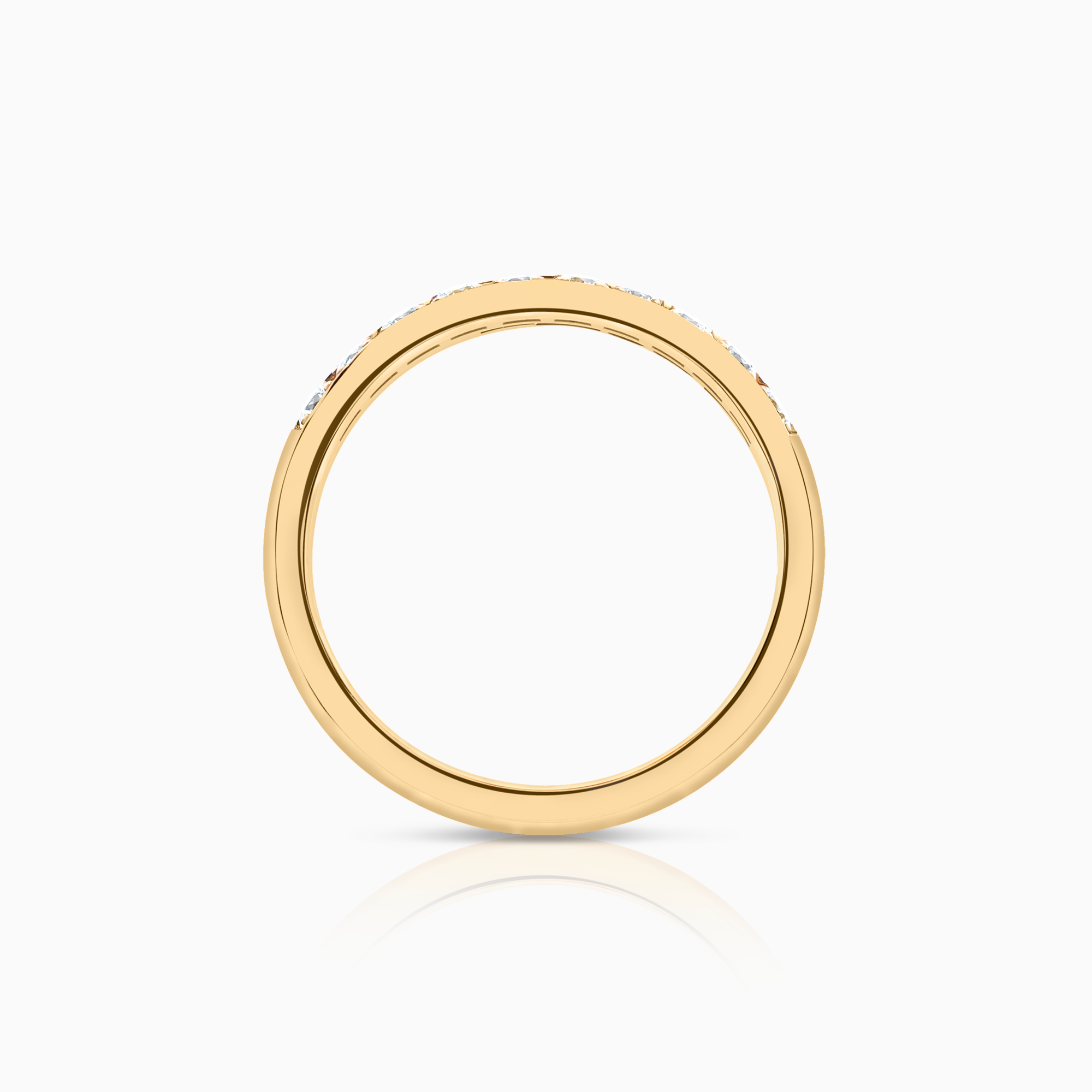 Alliansring 0,30ct 18K guld